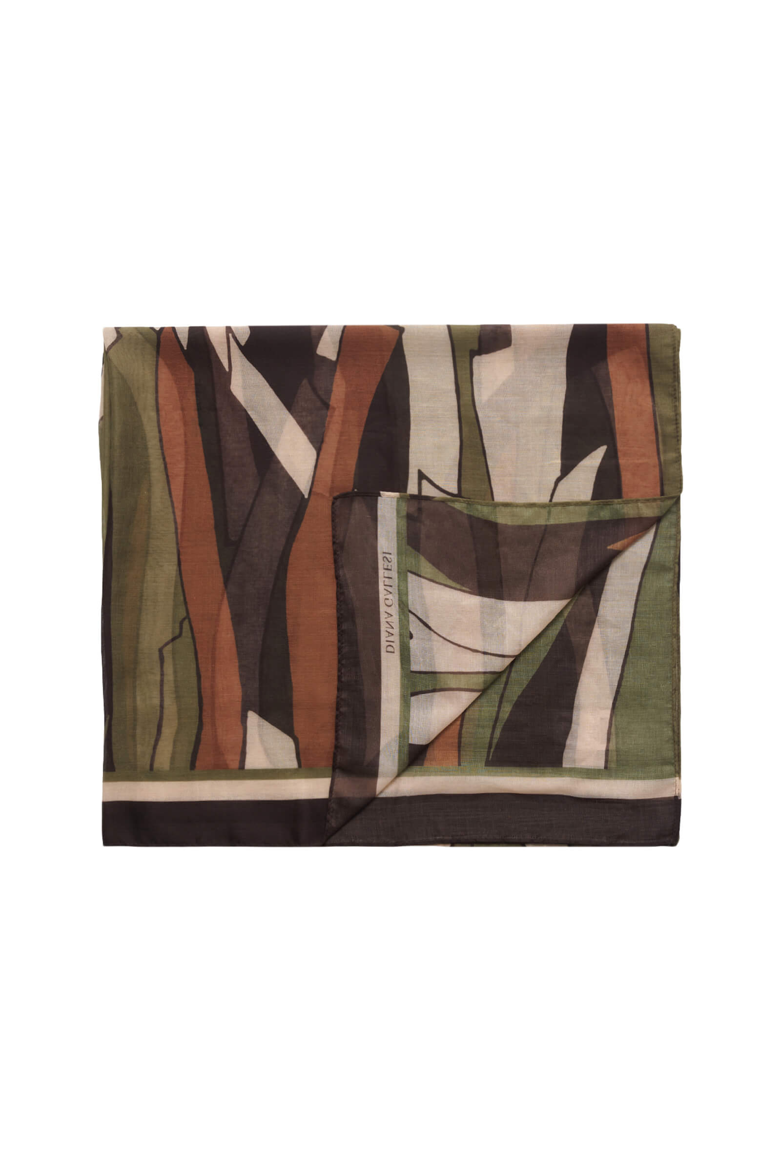 Палантин с цветочным принтом Бренд Diana Gallesi