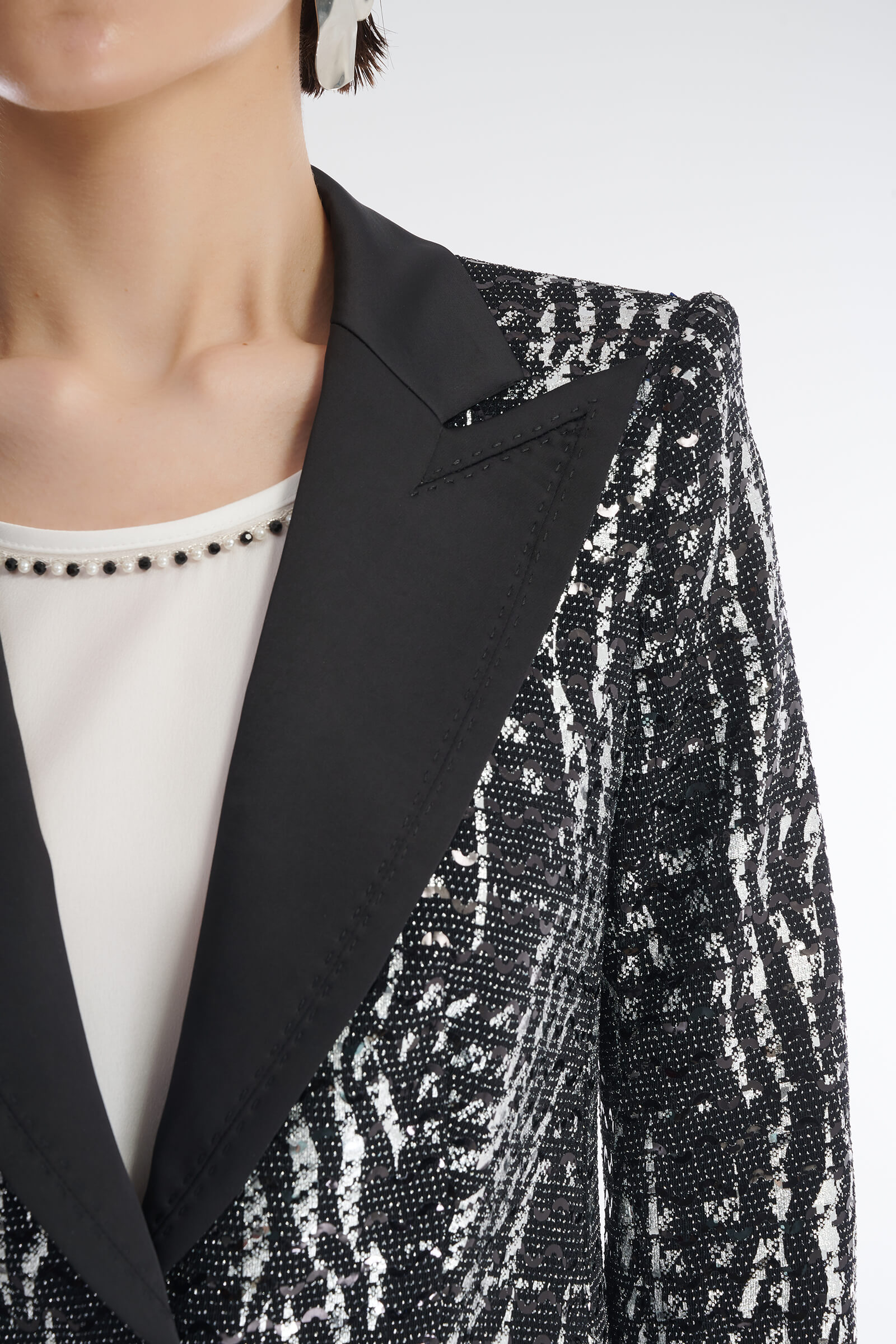 Пиджак с пайетками Бренд Caterina Leman