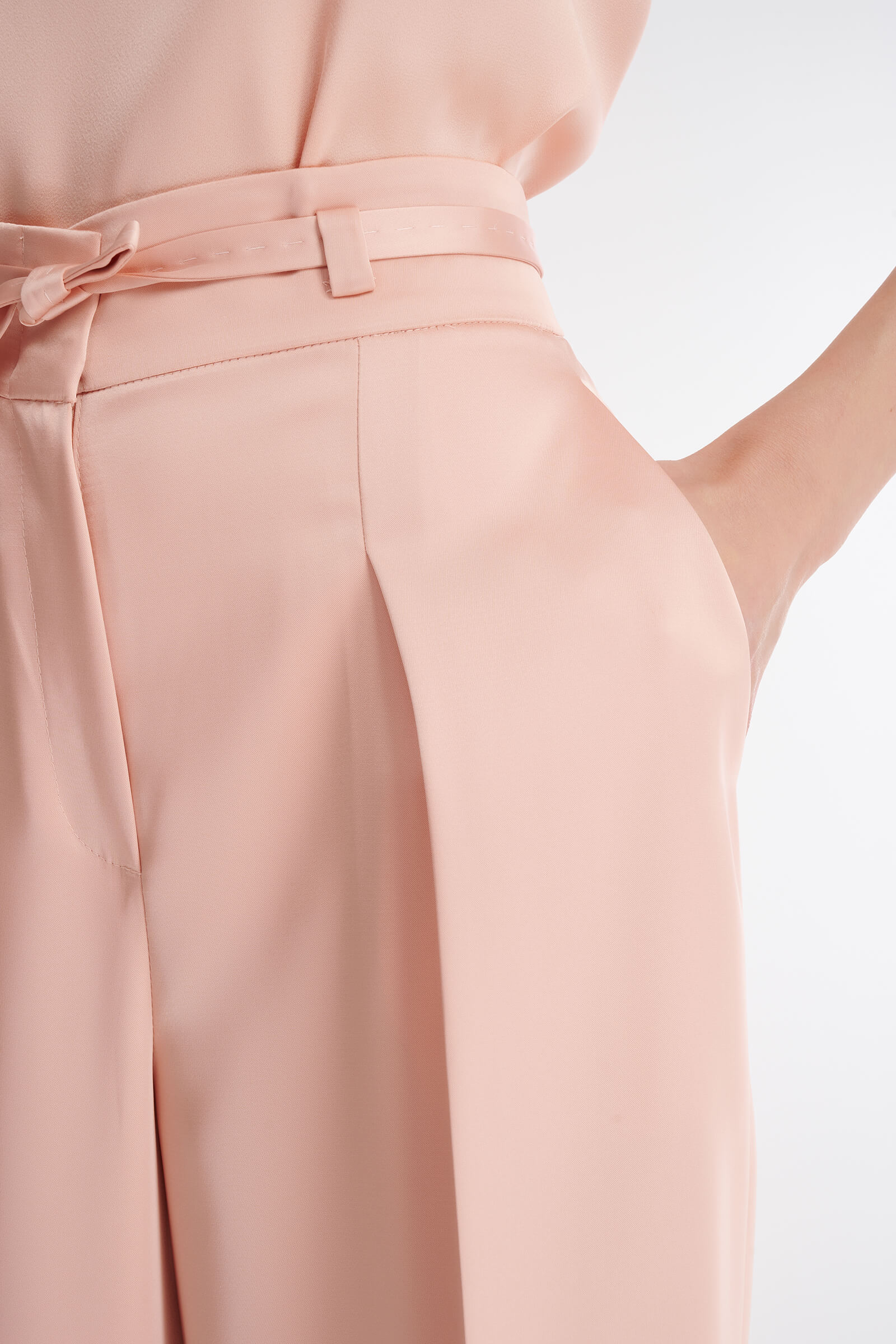 Атласные брюки Бренд Caterina Leman