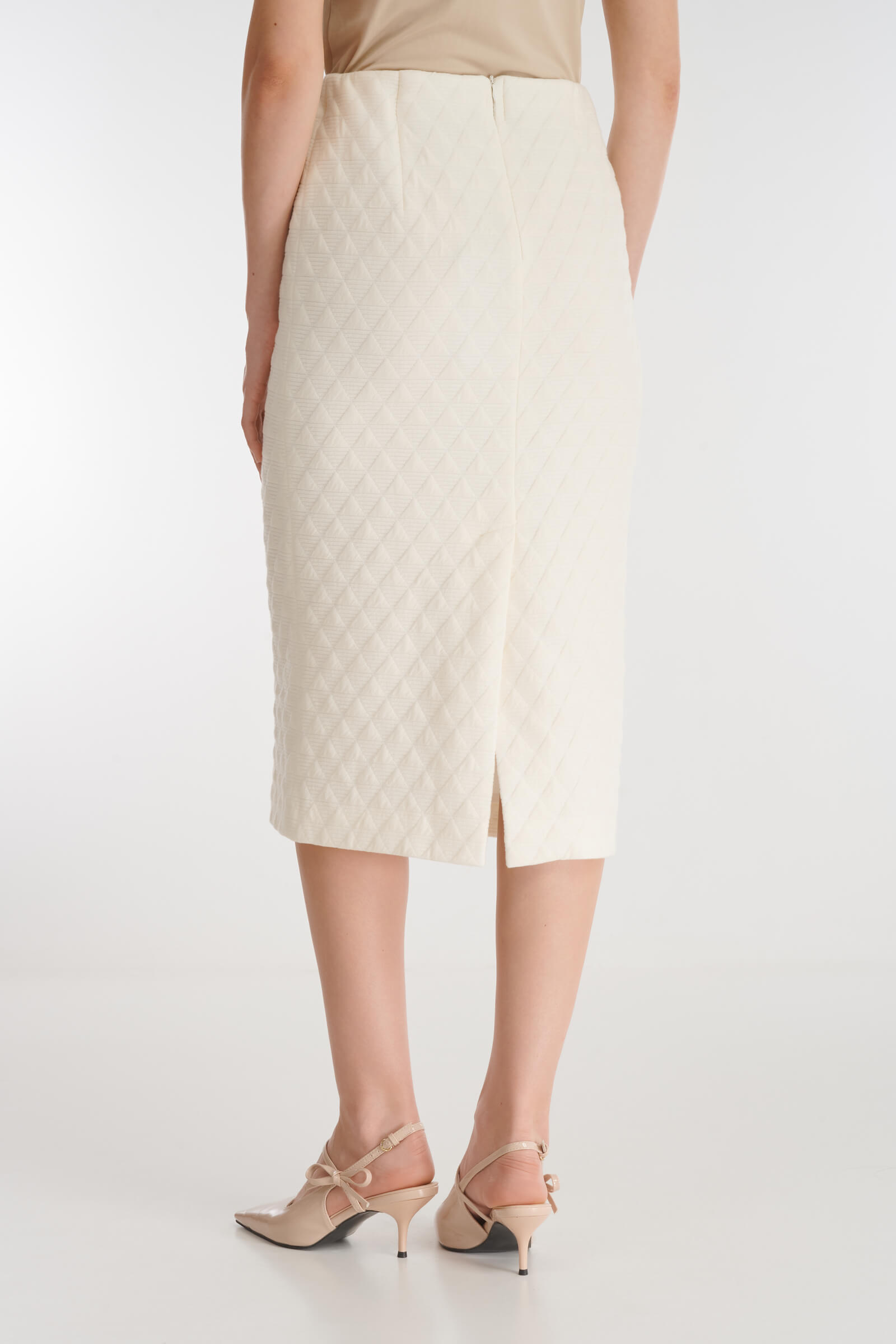 Фактурная юбка из смесового хлопка Бренд Caterina Leman