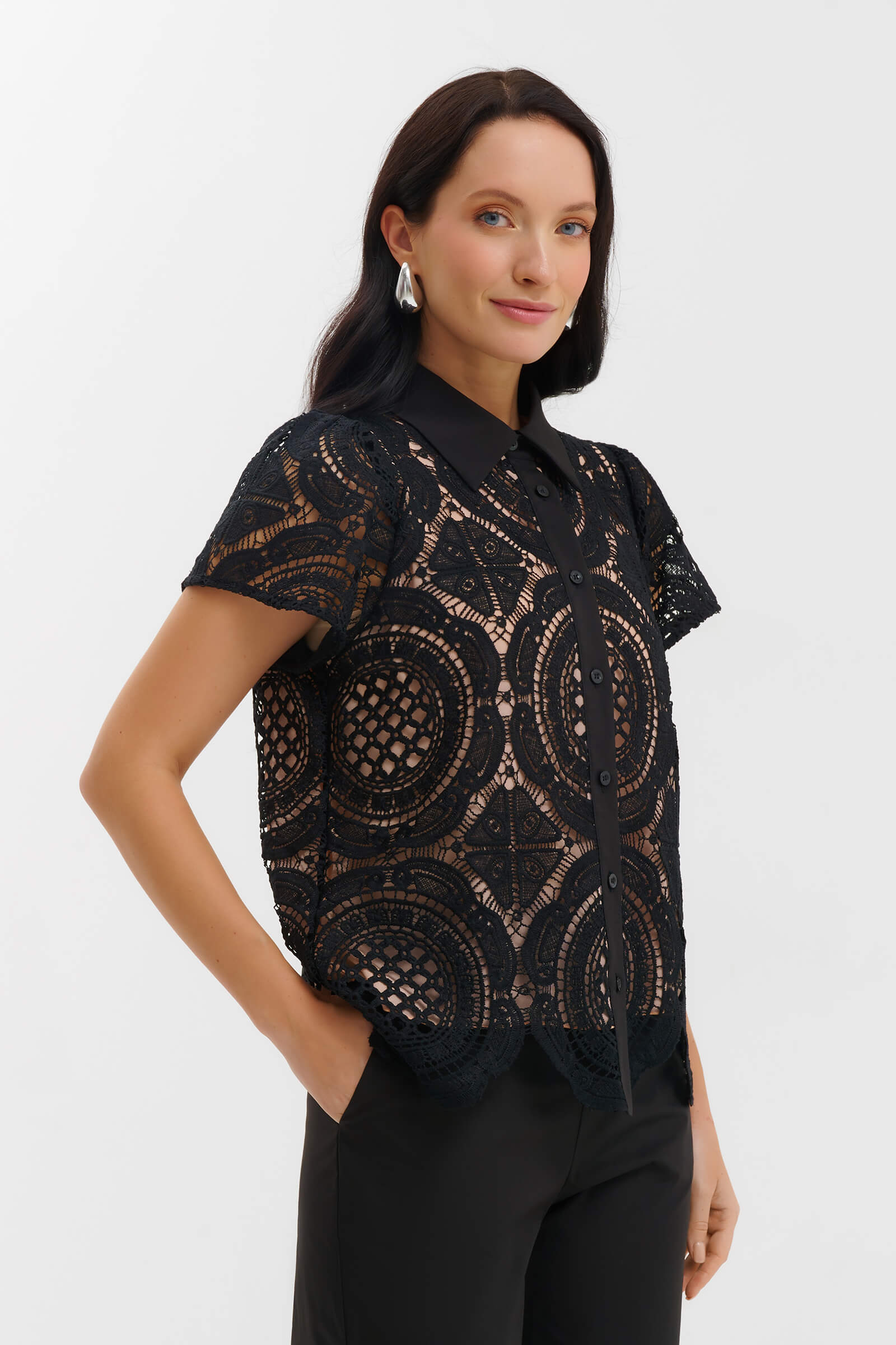 Блузка с вышивкой Бренд Milva Mi