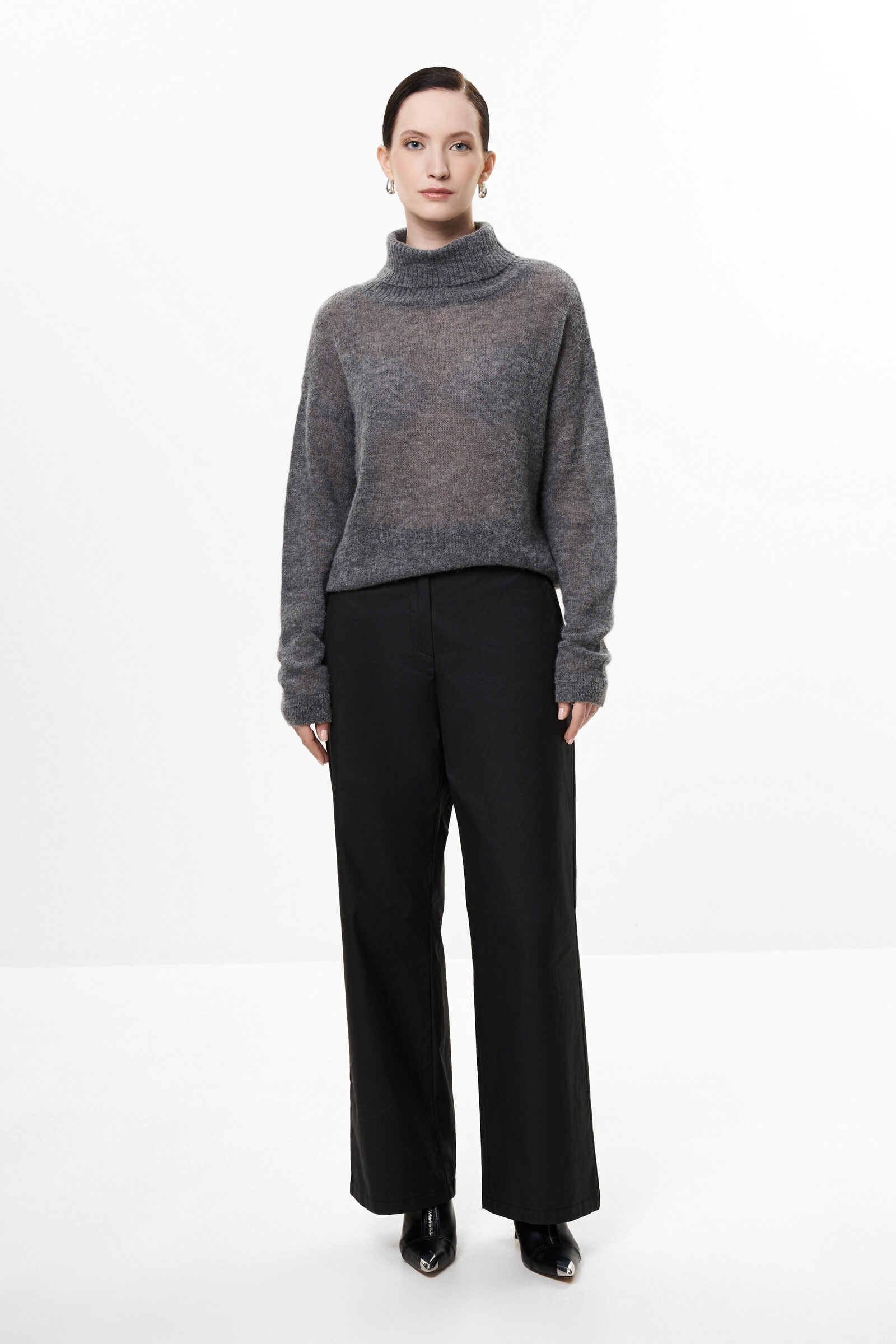 Свитер из шерсти альпаки Бренд Sarah Pacini