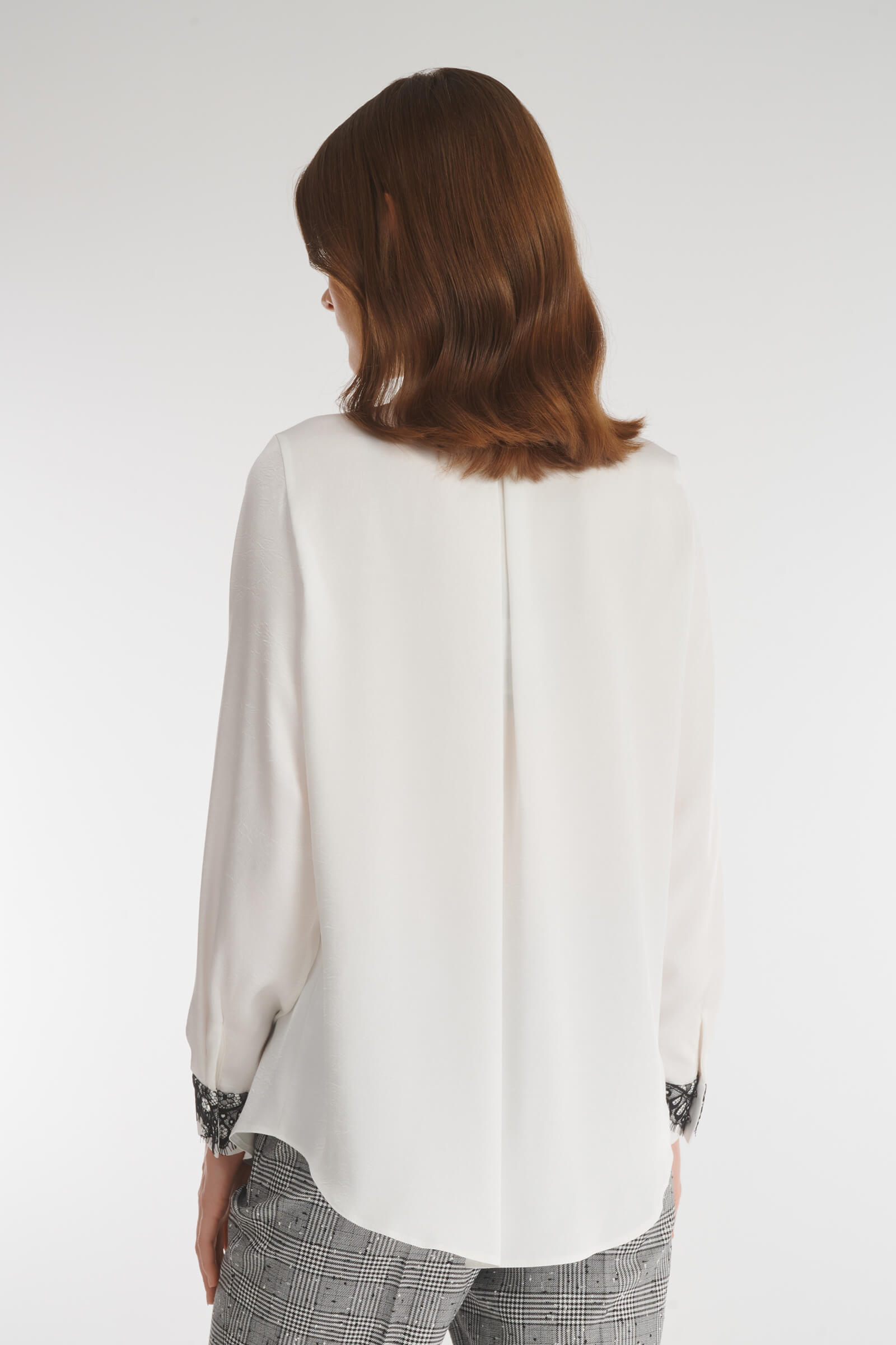 Рубашка с кружевом Бренд Caterina Leman