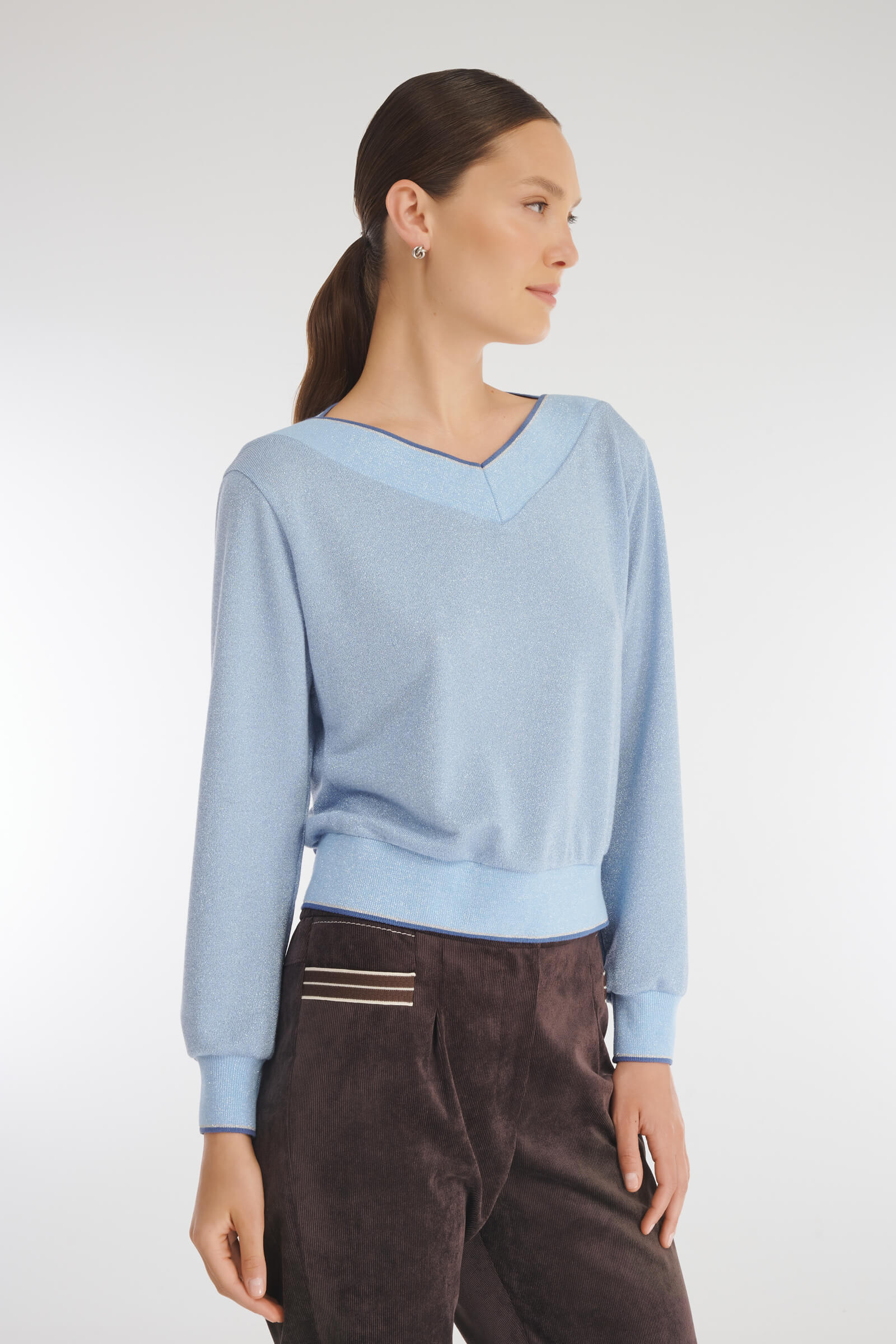 Пуловер из смесовой вискозы Бренд Caterina Leman