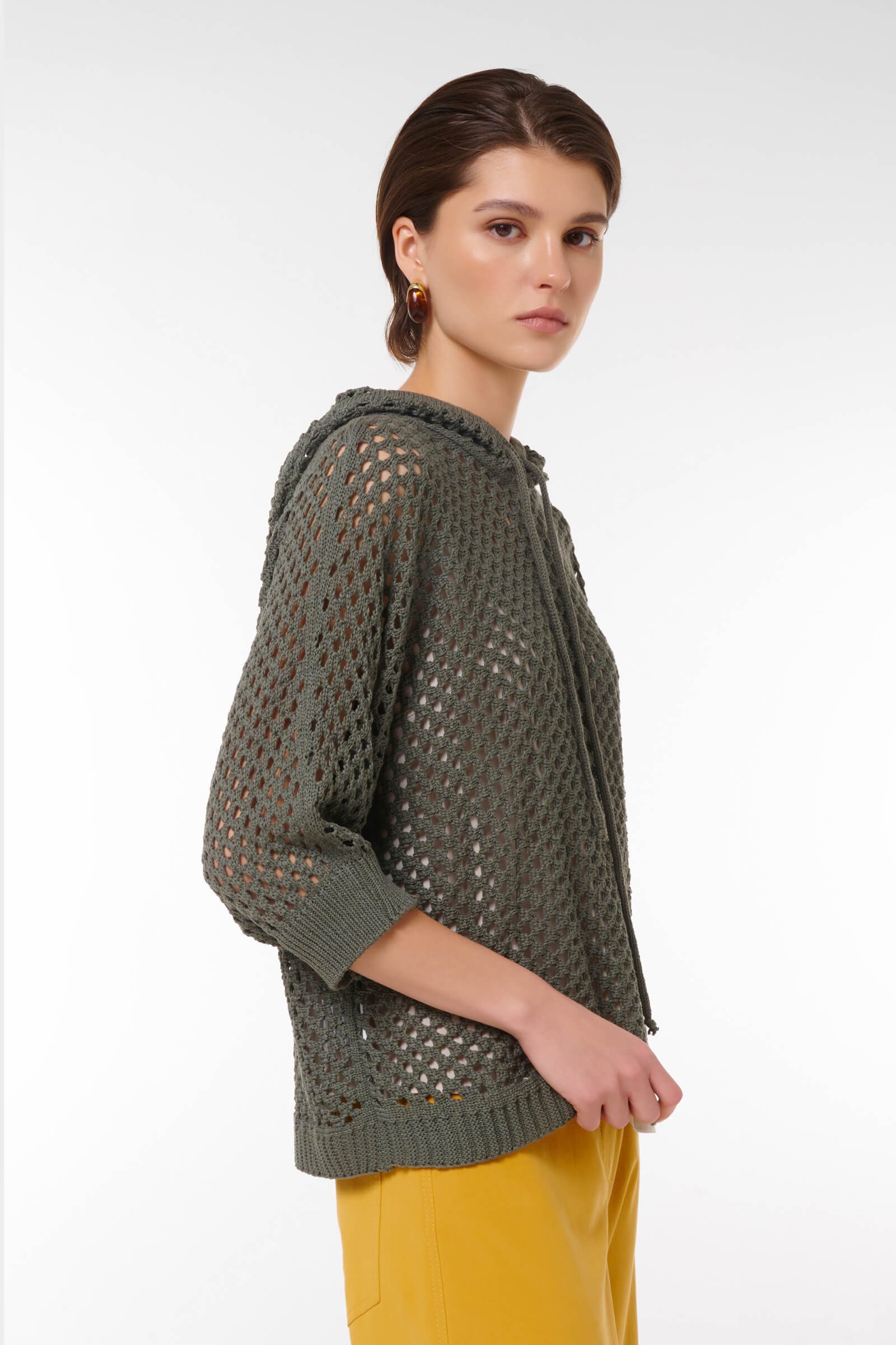 Джемпер с перфорацией Бренд Caterina Leman