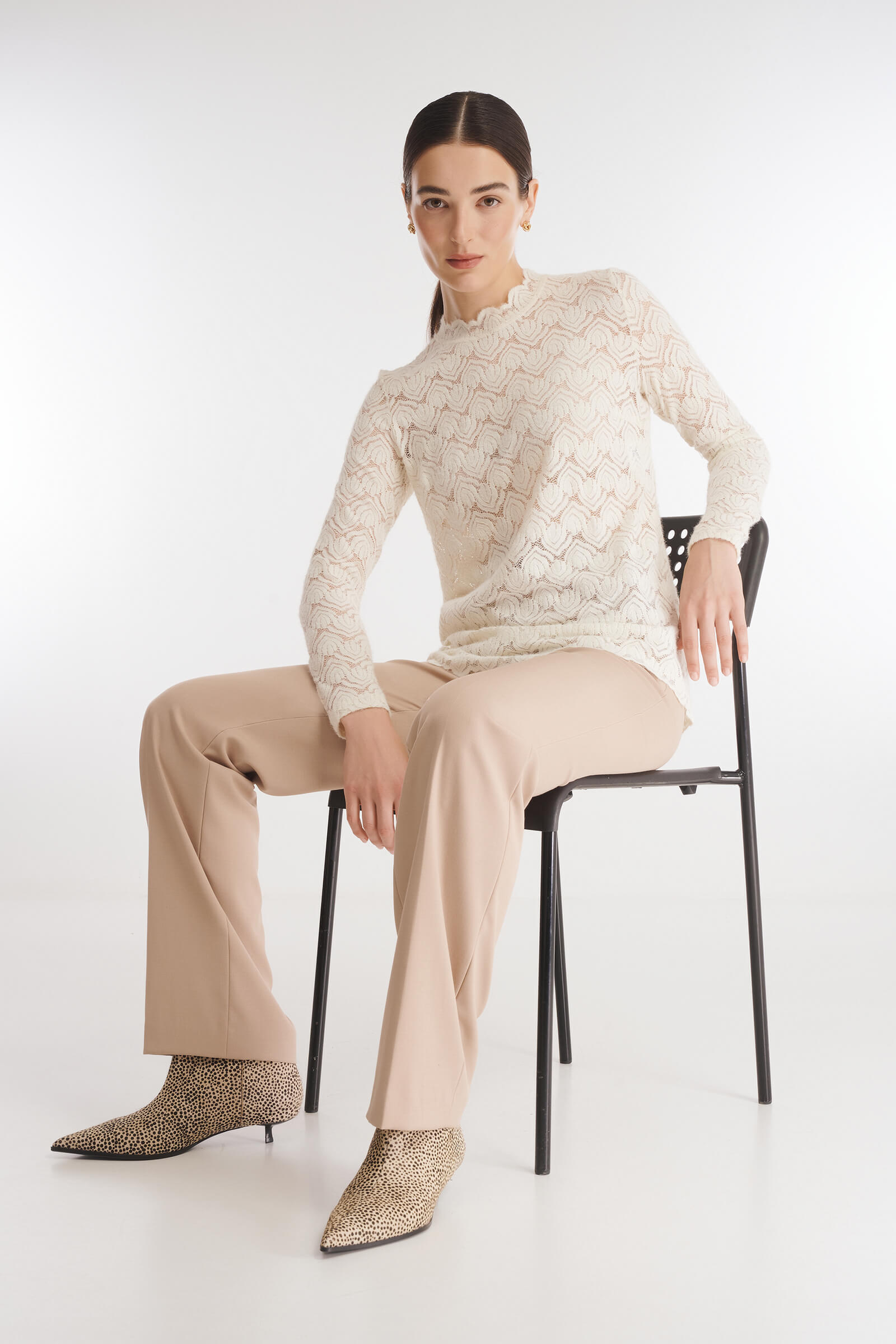 Кружевная водолазка Бренд Caterina Leman