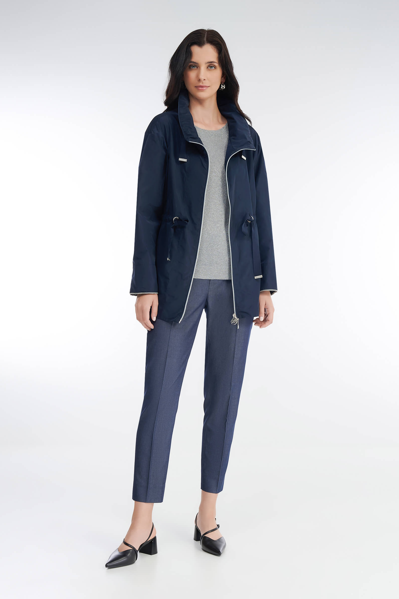 Куртка с воротником-воронкой Бренд Rocco Ragni