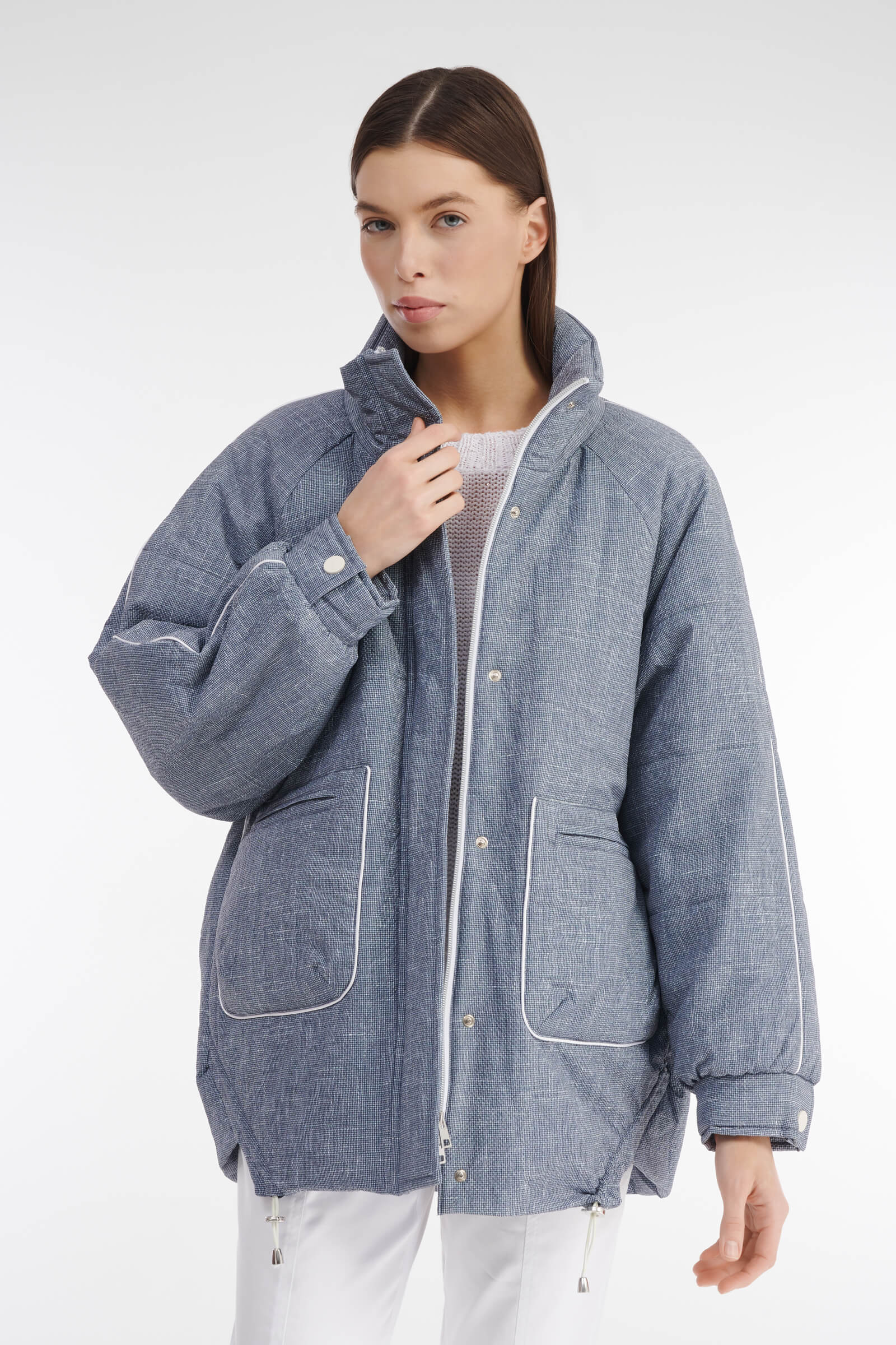 Стеганая куртка на молнии Бренд Caterina Leman