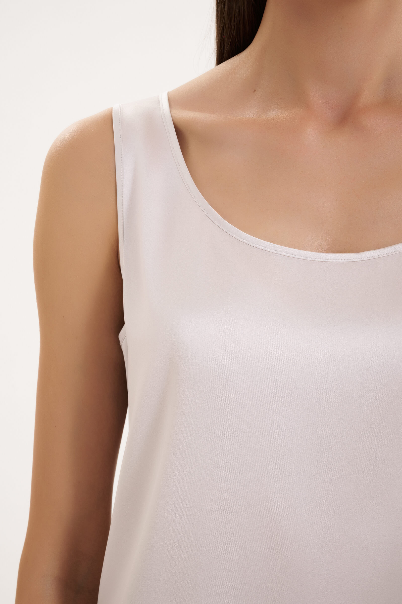 Шелковый топ Бренд MM