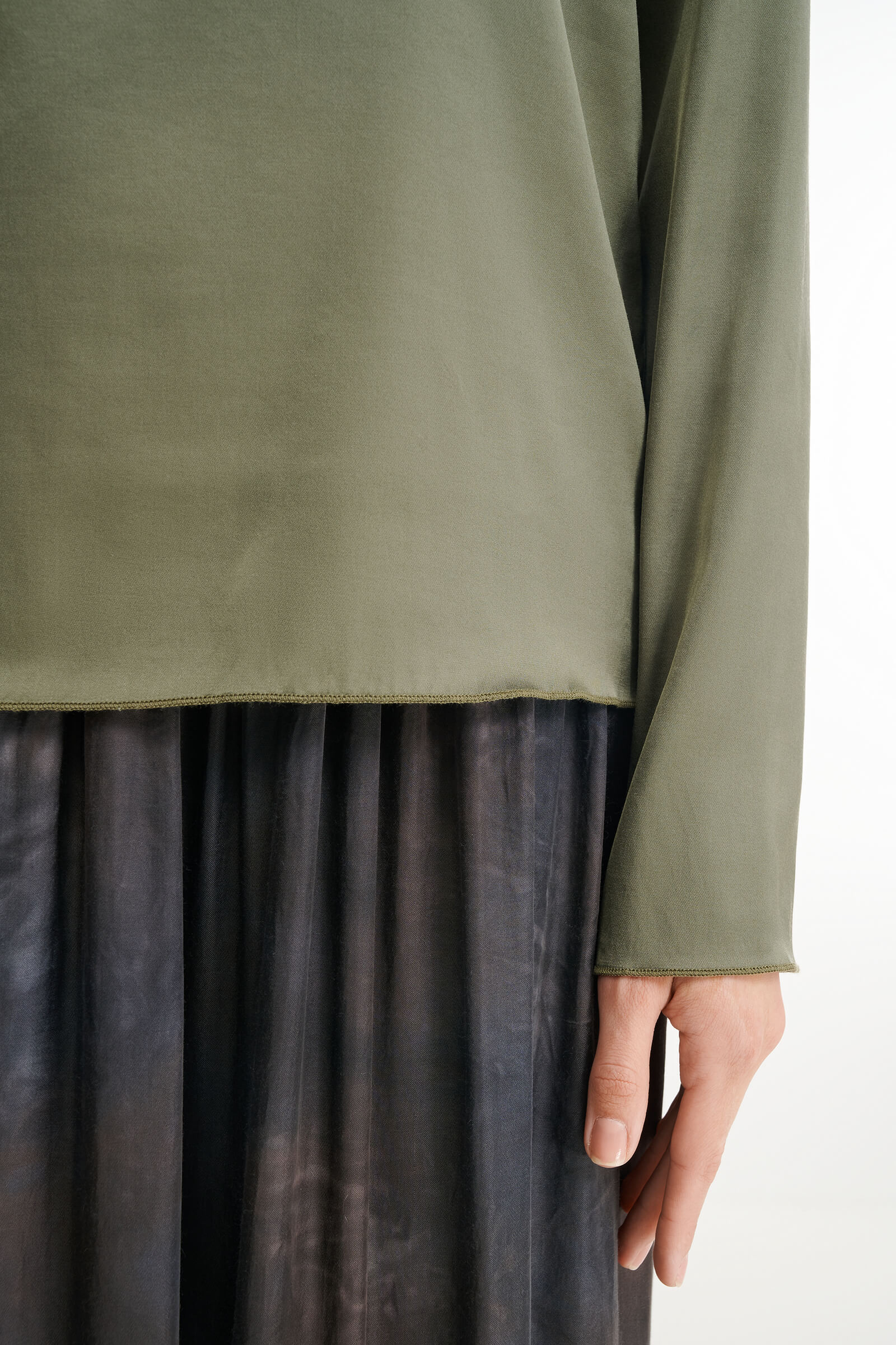 Блузка с длинным рукавом Бренд Sarah Pacini