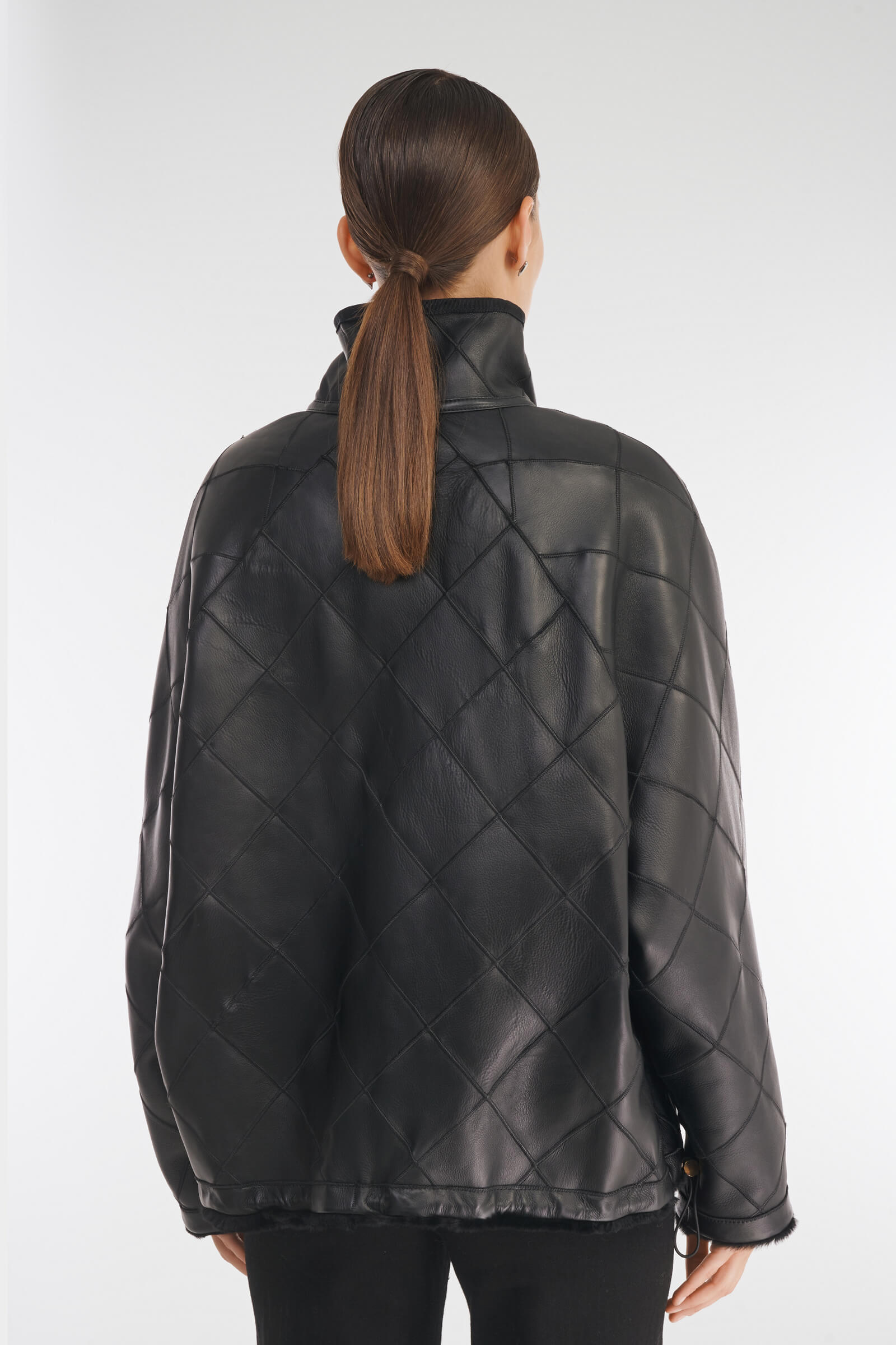 Дубленка двусторонняя из натурального меха Бренд Caterina Leman