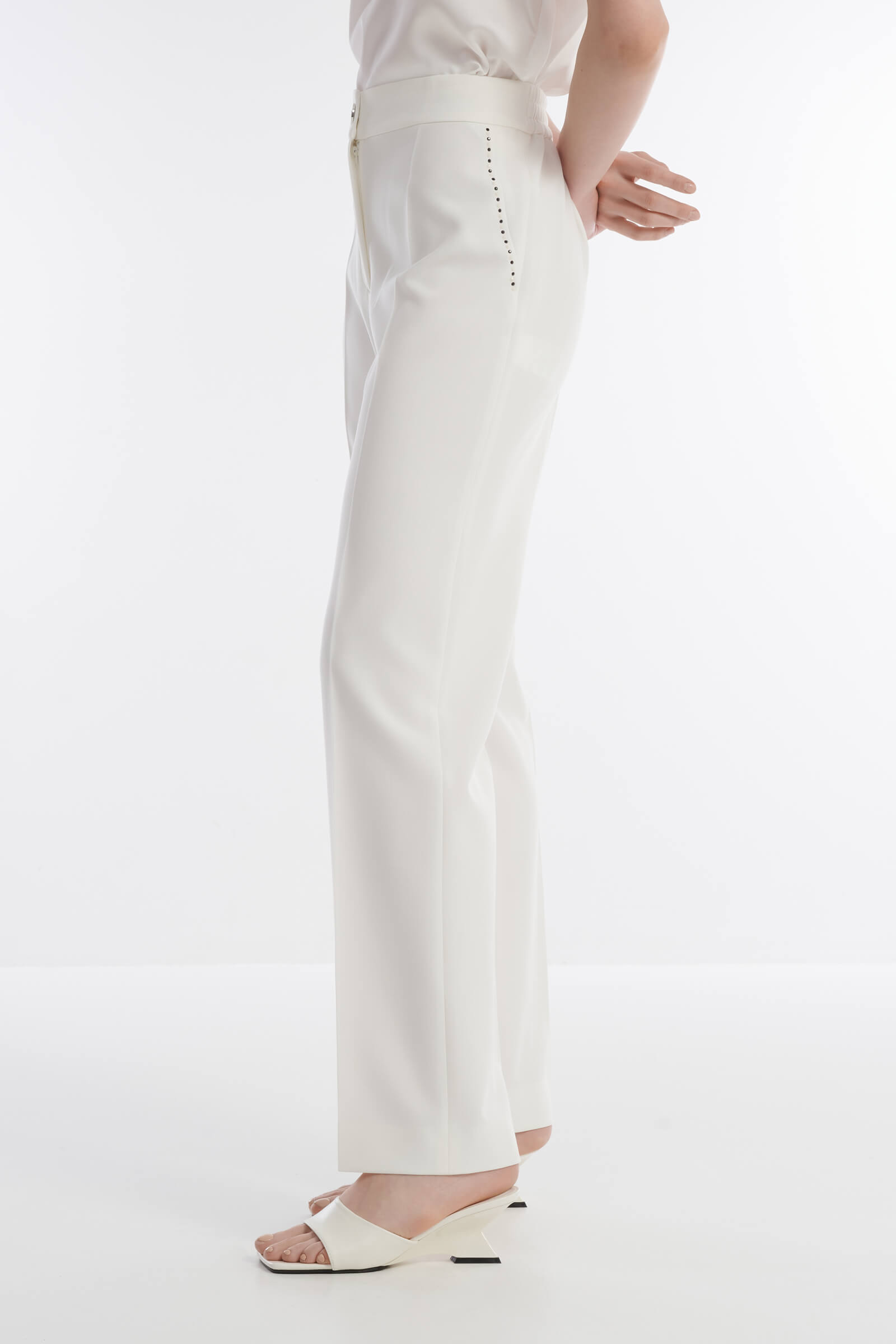 Прямые брюки со стрелками Бренд Caterina Leman