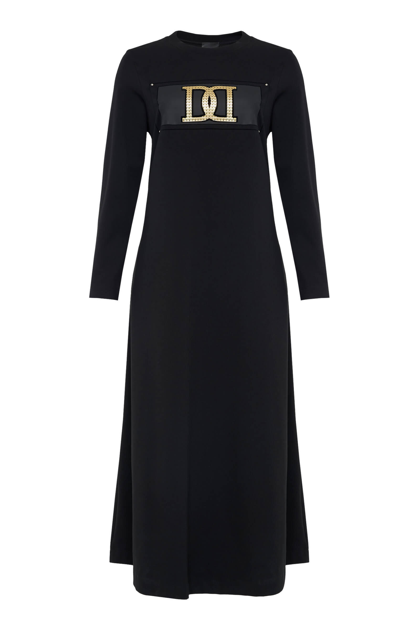 Трикотажное расклешенное платье Бренд Daniela Drei