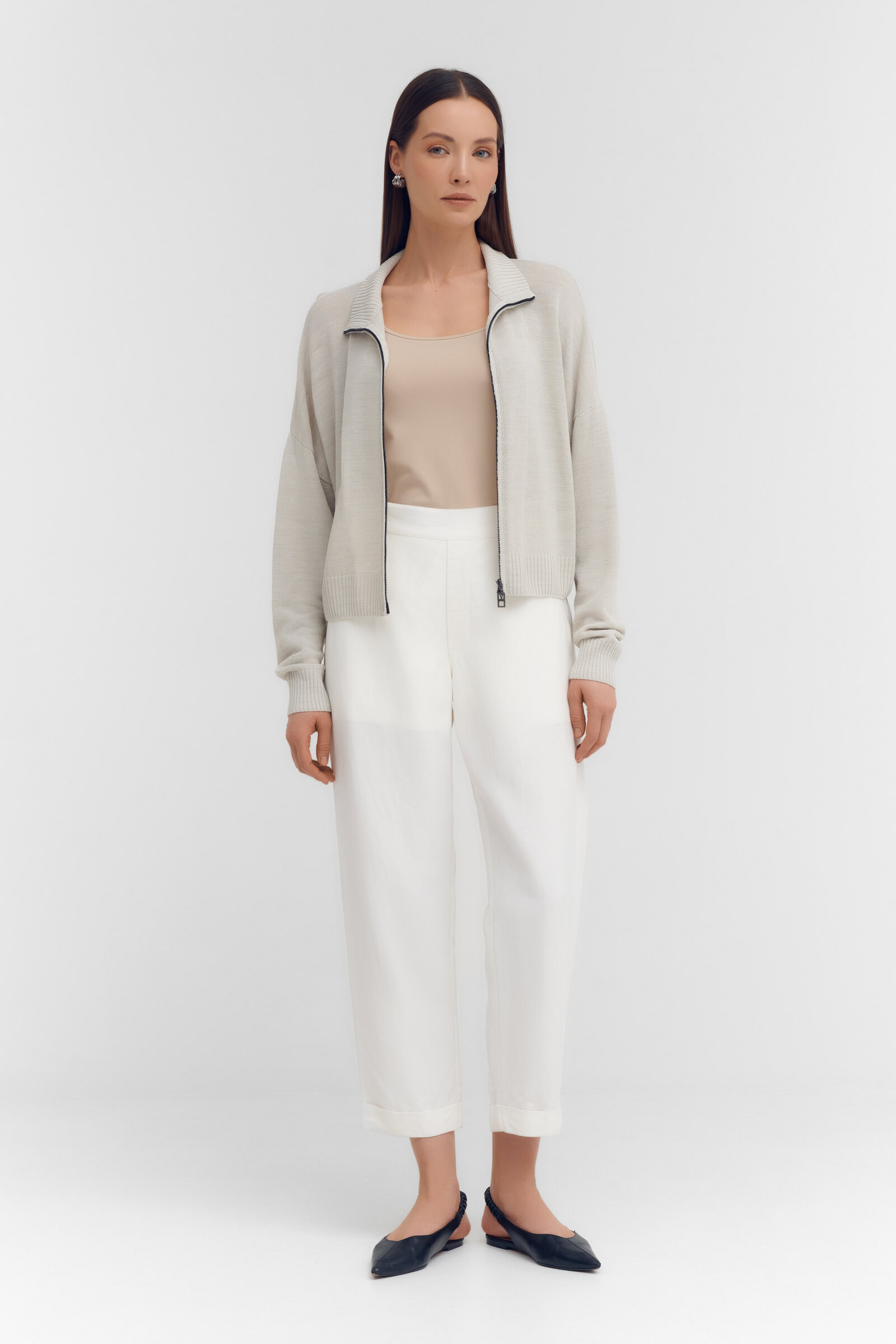 Укороченные брюки Бренд Sarah Pacini