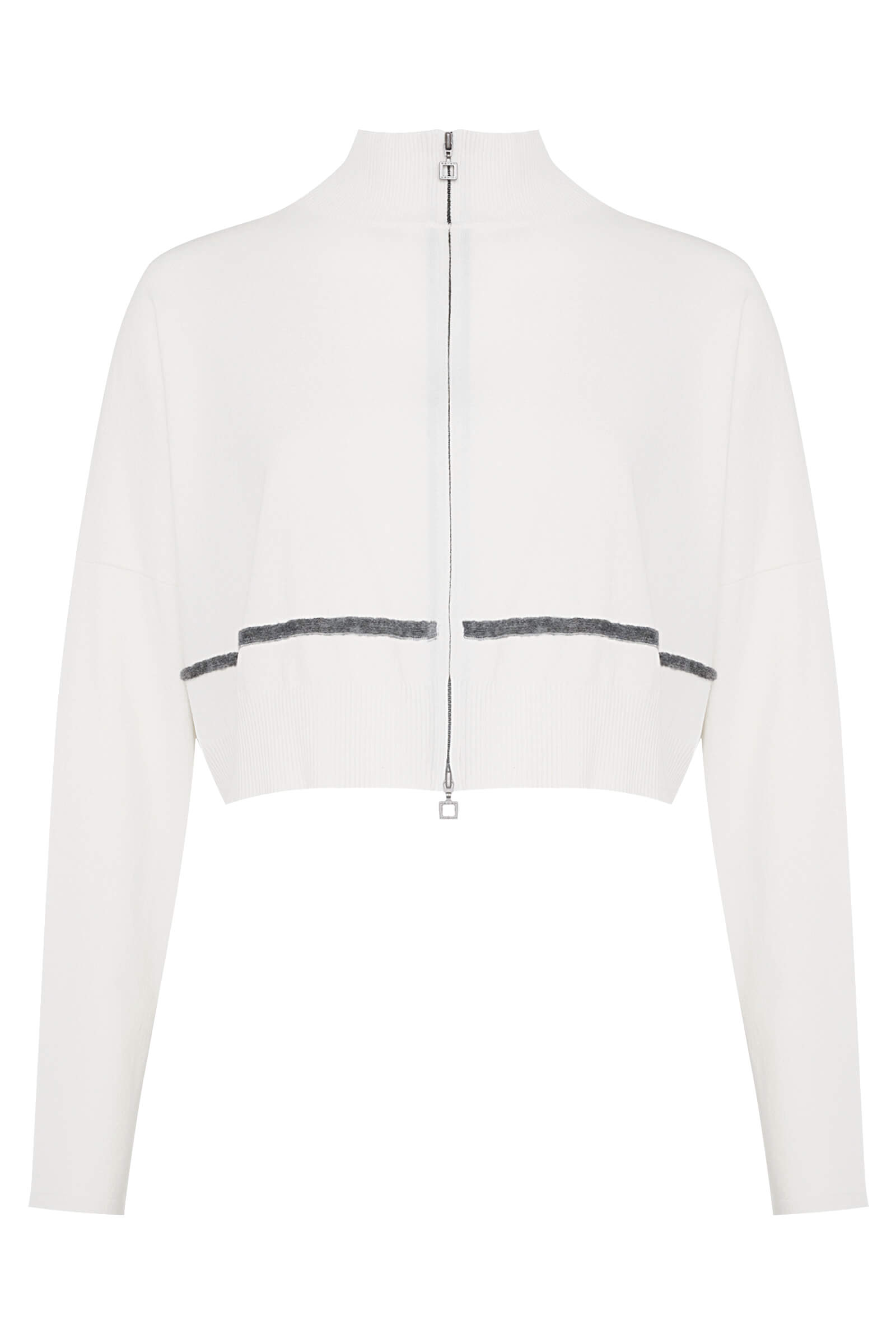 Укороченный кардиган из смесовой вискозы Бренд Sarah Pacini