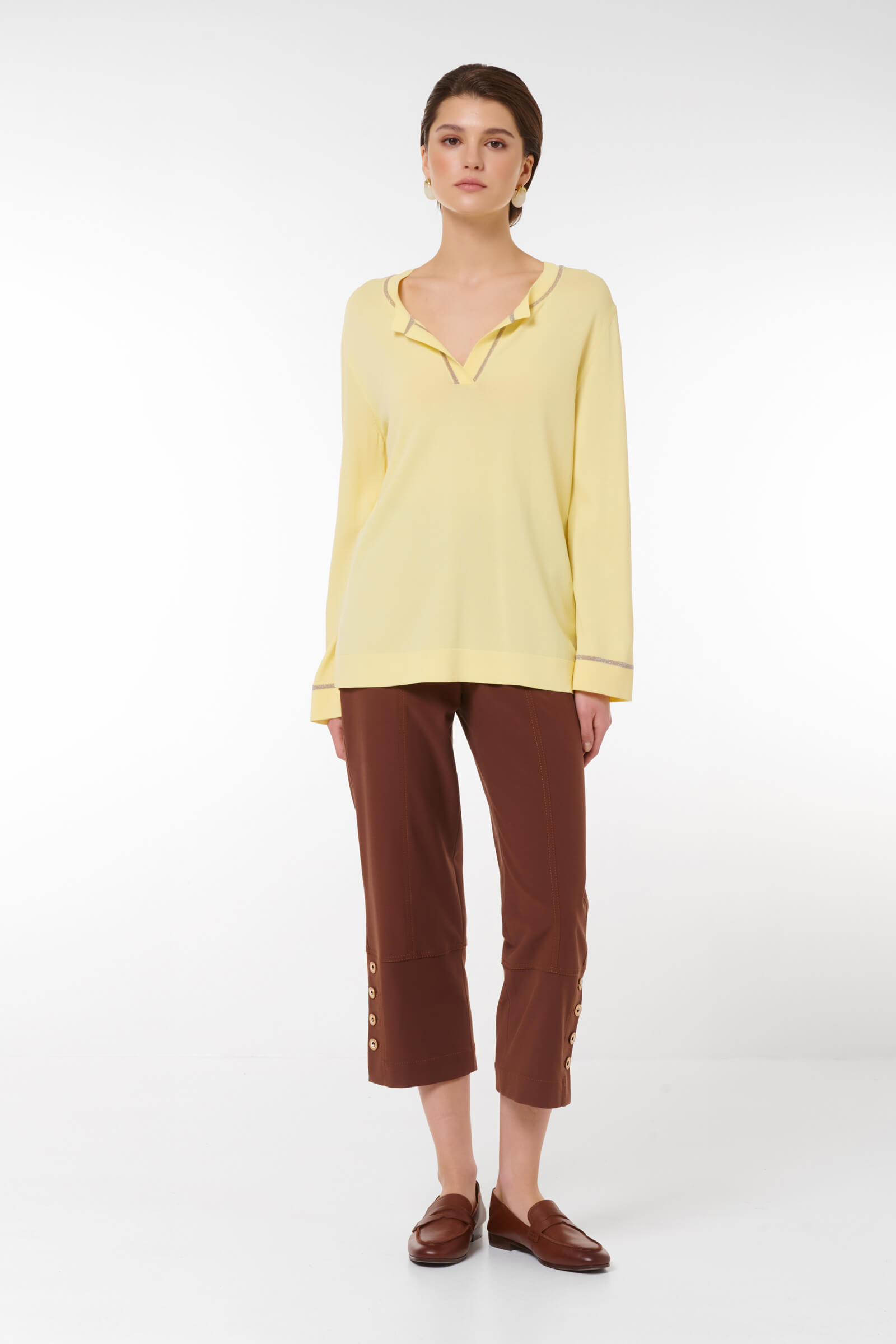 Джемпер свободного кроя Бренд Caterina Leman