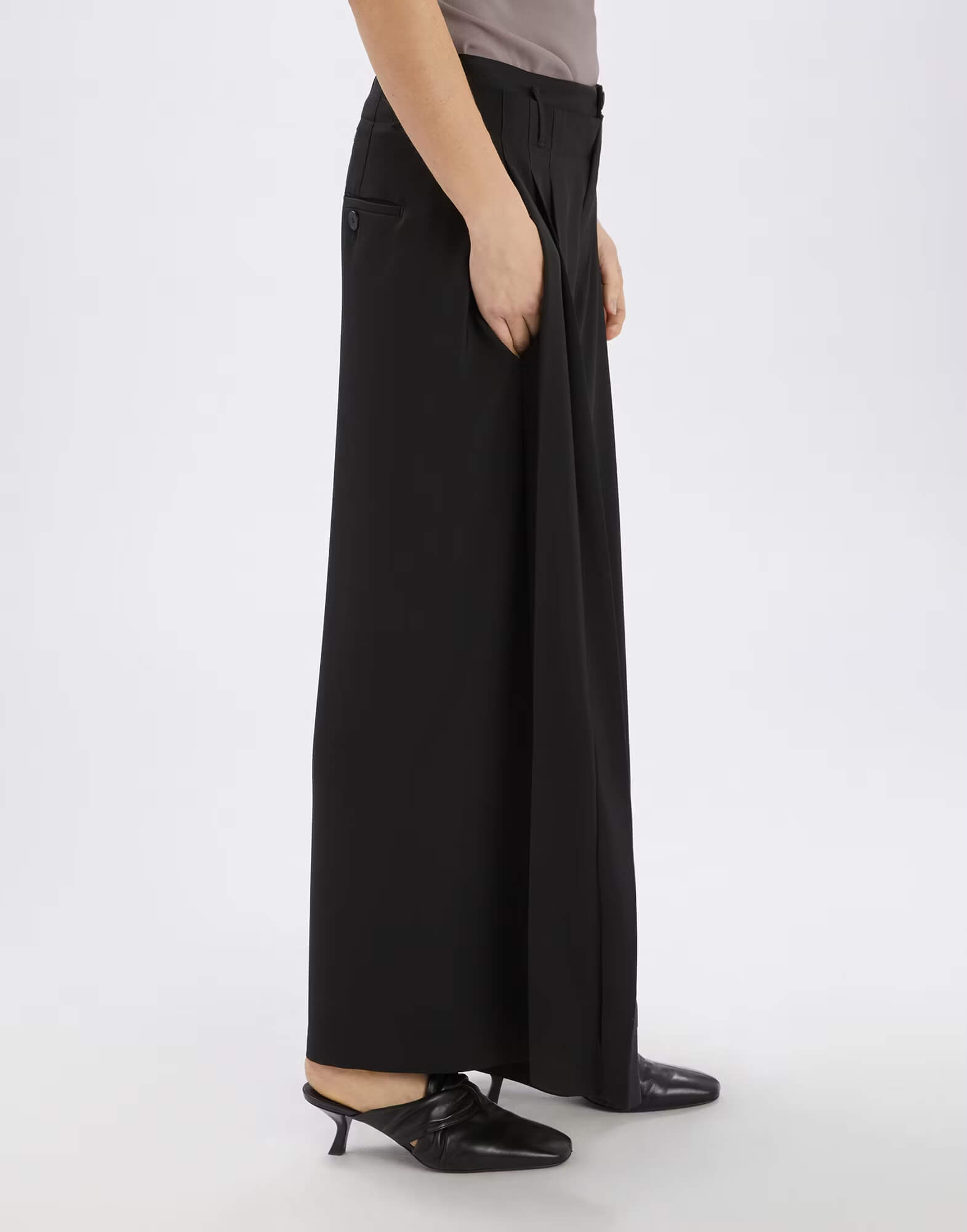 Брюки с клиньями Бренд High