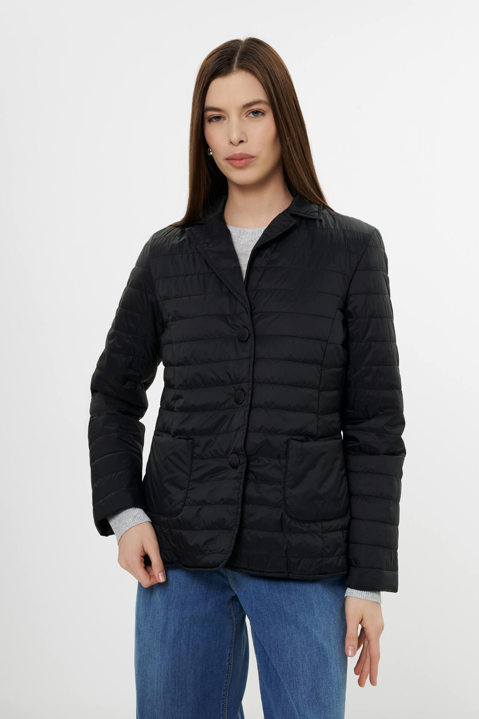 Стеганая куртка с боковыми карманами Бренд Diana Gallesi
