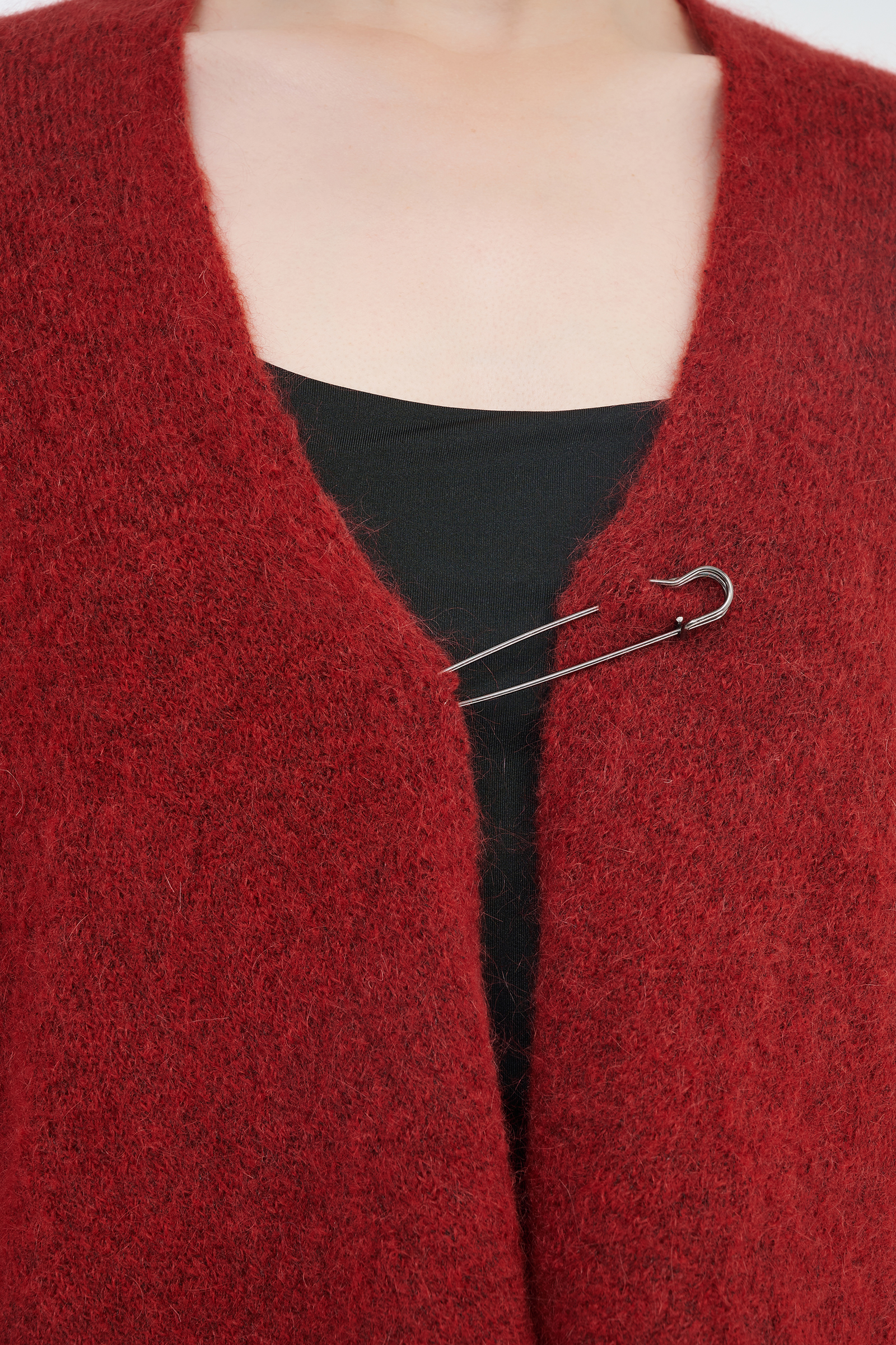 Укороченный кардиган на запах Бренд Sarah Pacini