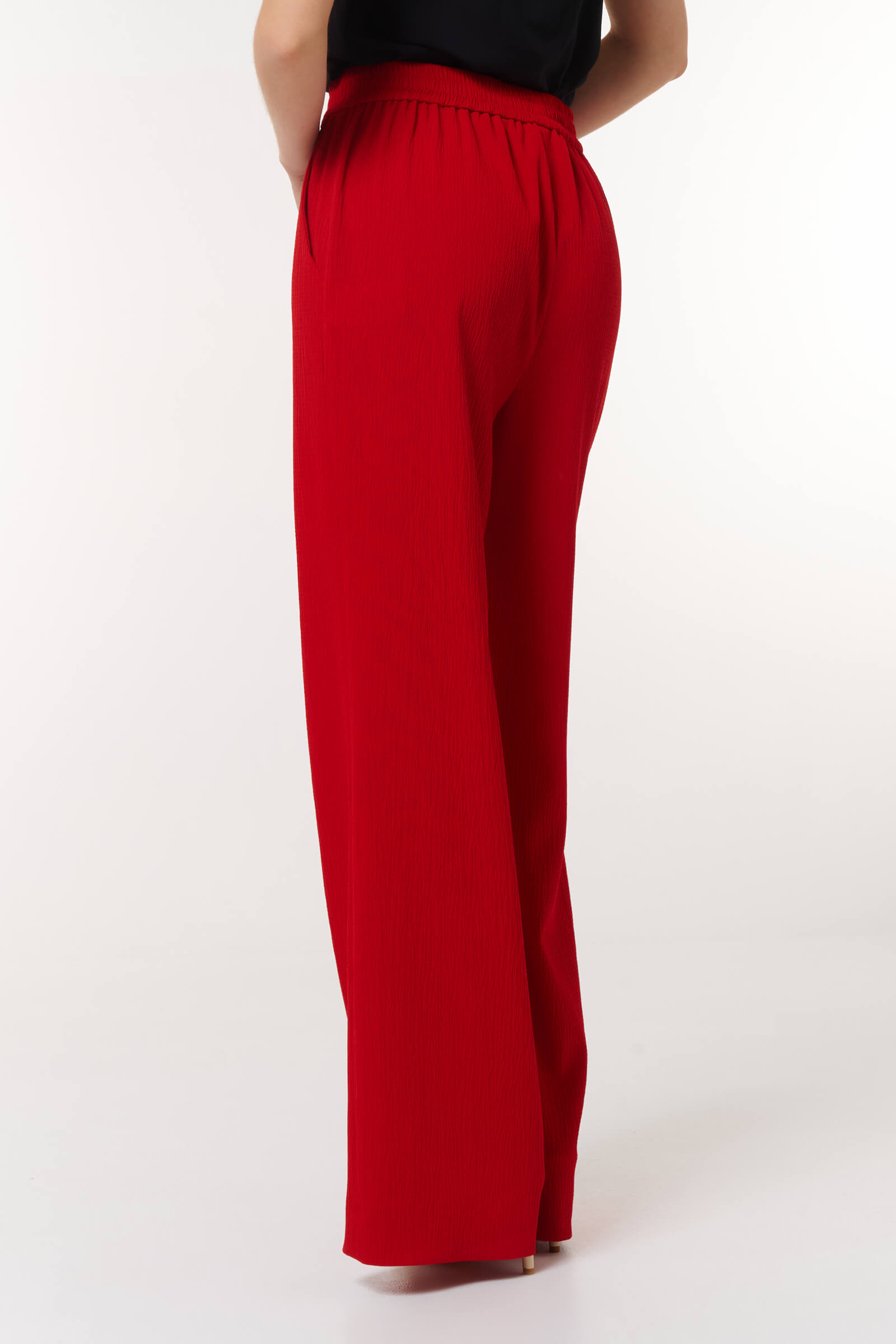 Широкие брюки на резинке Бренд Caterina Leman