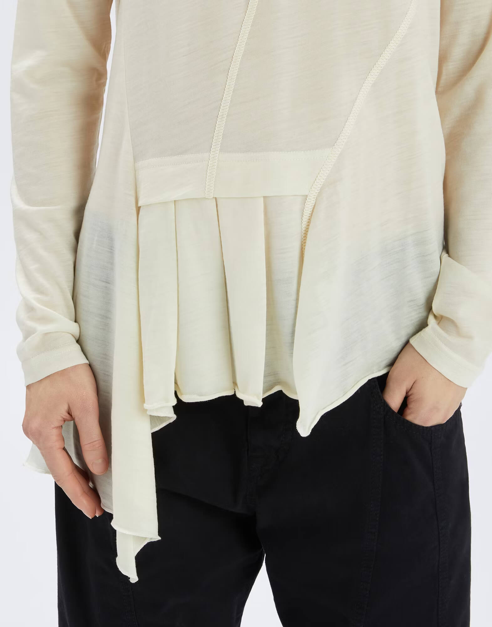 Асимметричная водолазка Бренд High