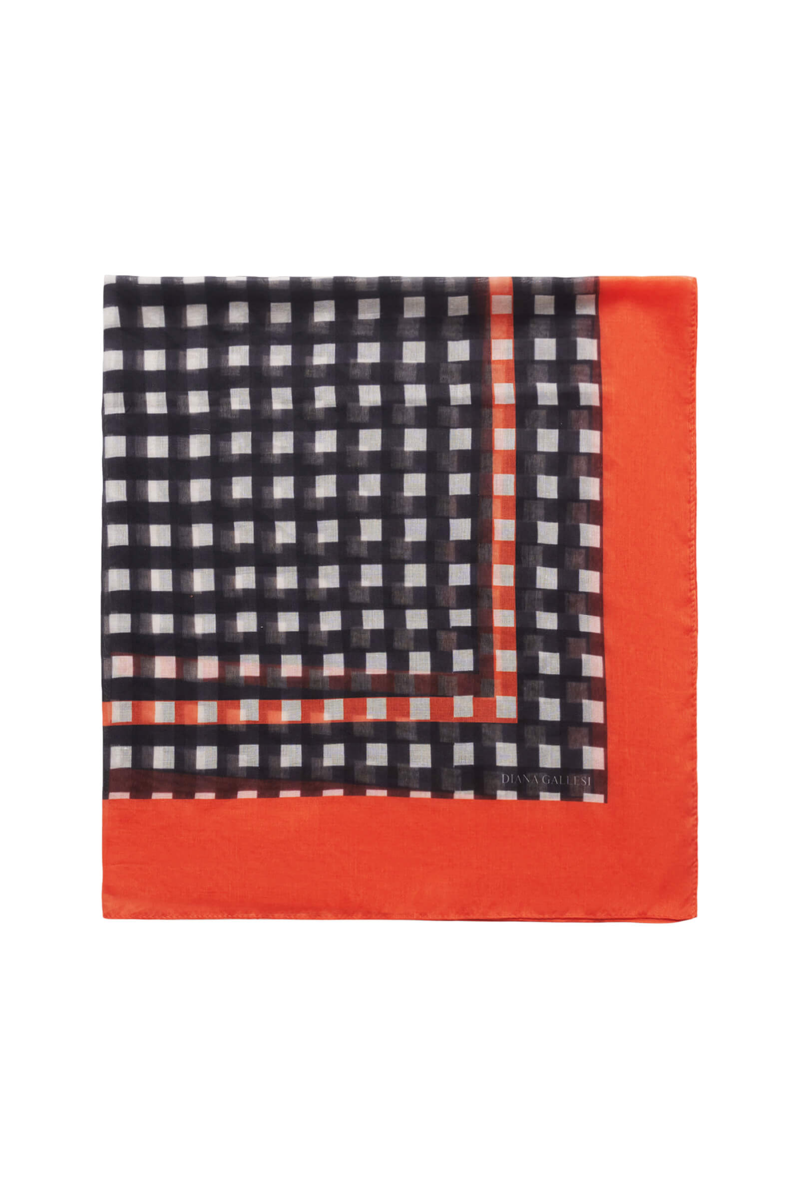 Палантин с цветочным принтом Бренд Diana Gallesi