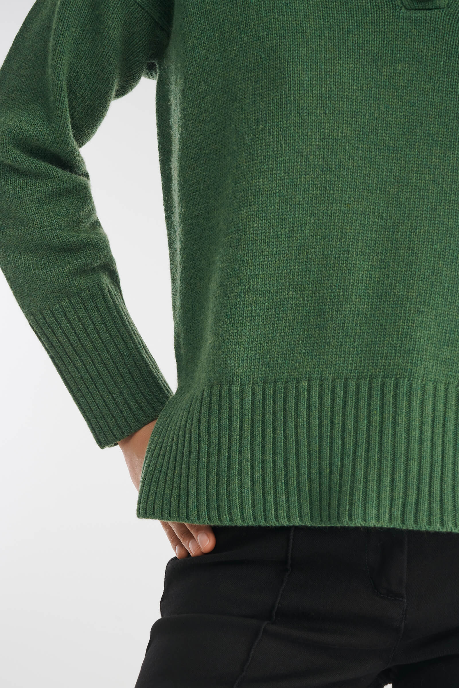 Свитер из шерсти мериноса, кашемира и шелка Бренд Caterina Leman