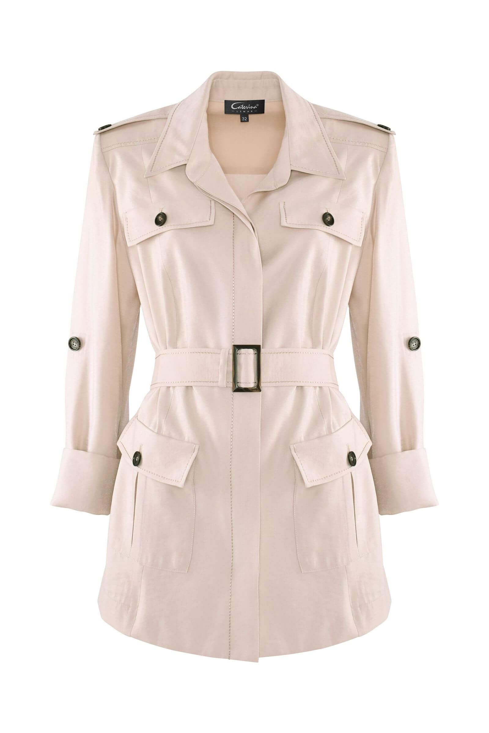 Жакет с накладными карманами Бренд Caterina Leman