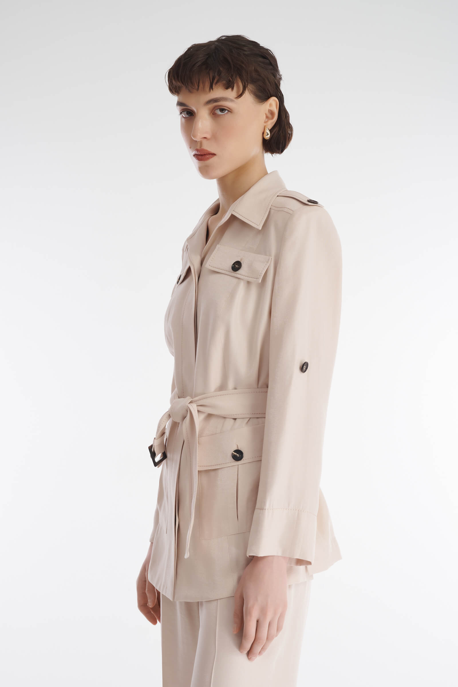 Жакет с накладными карманами Бренд Caterina Leman