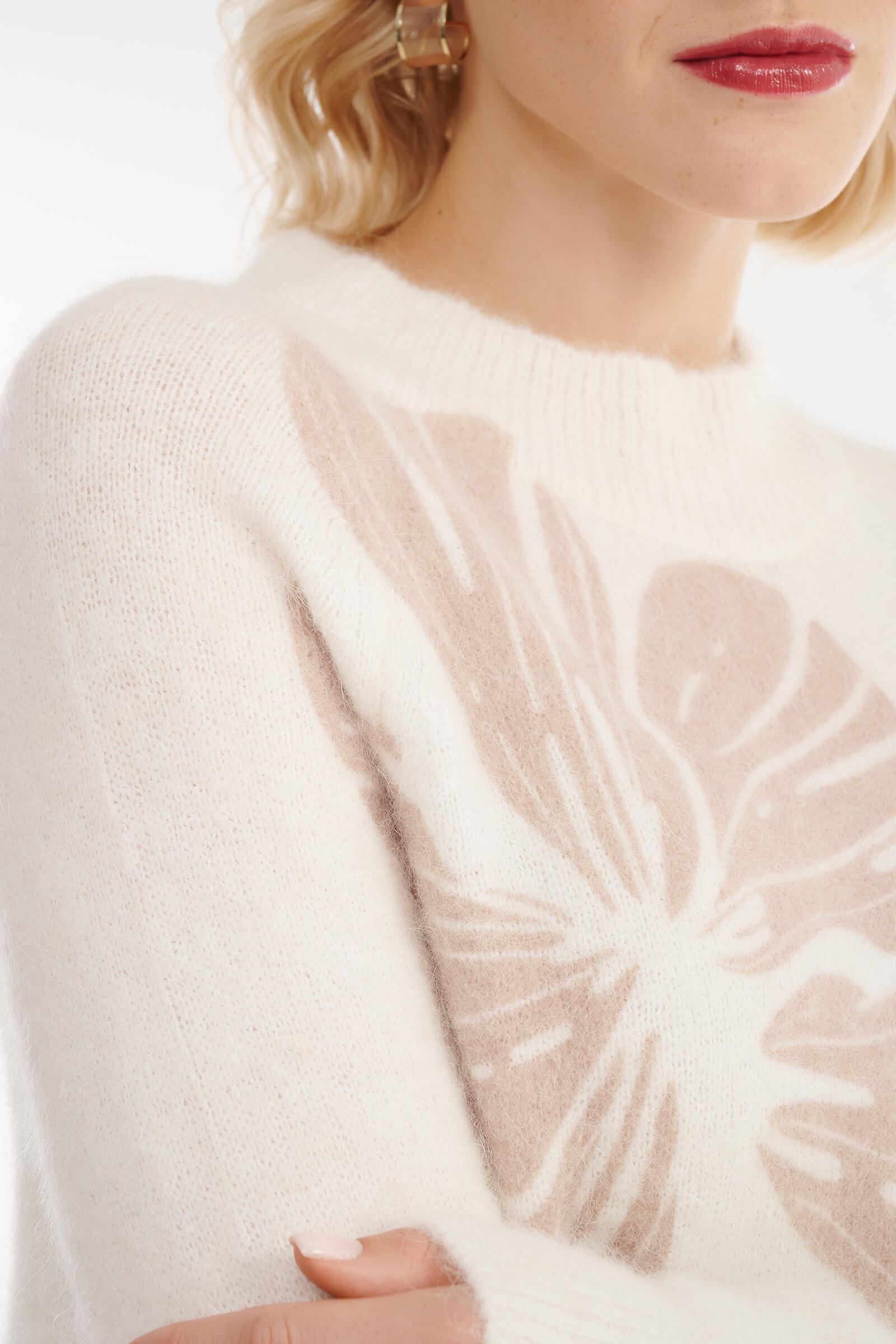 Джемпер с узором Бренд Diana Gallesi