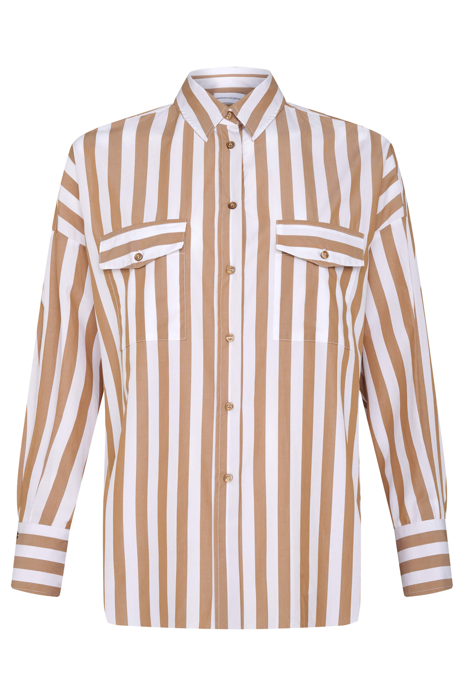 Рубашка в полоску Бренд Diana Gallesi
