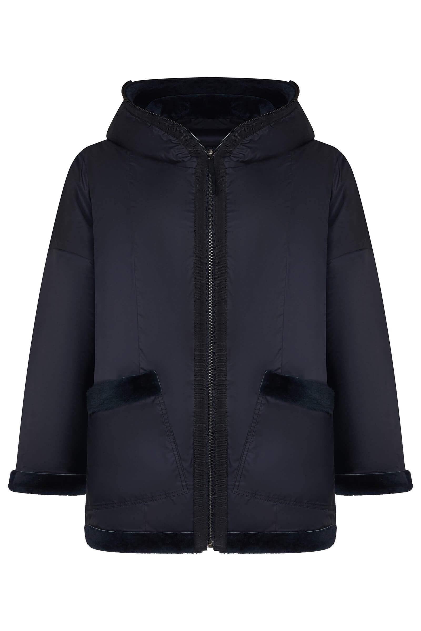 Комбинированная двусторонняя дубленка Бренд Caterina Leman