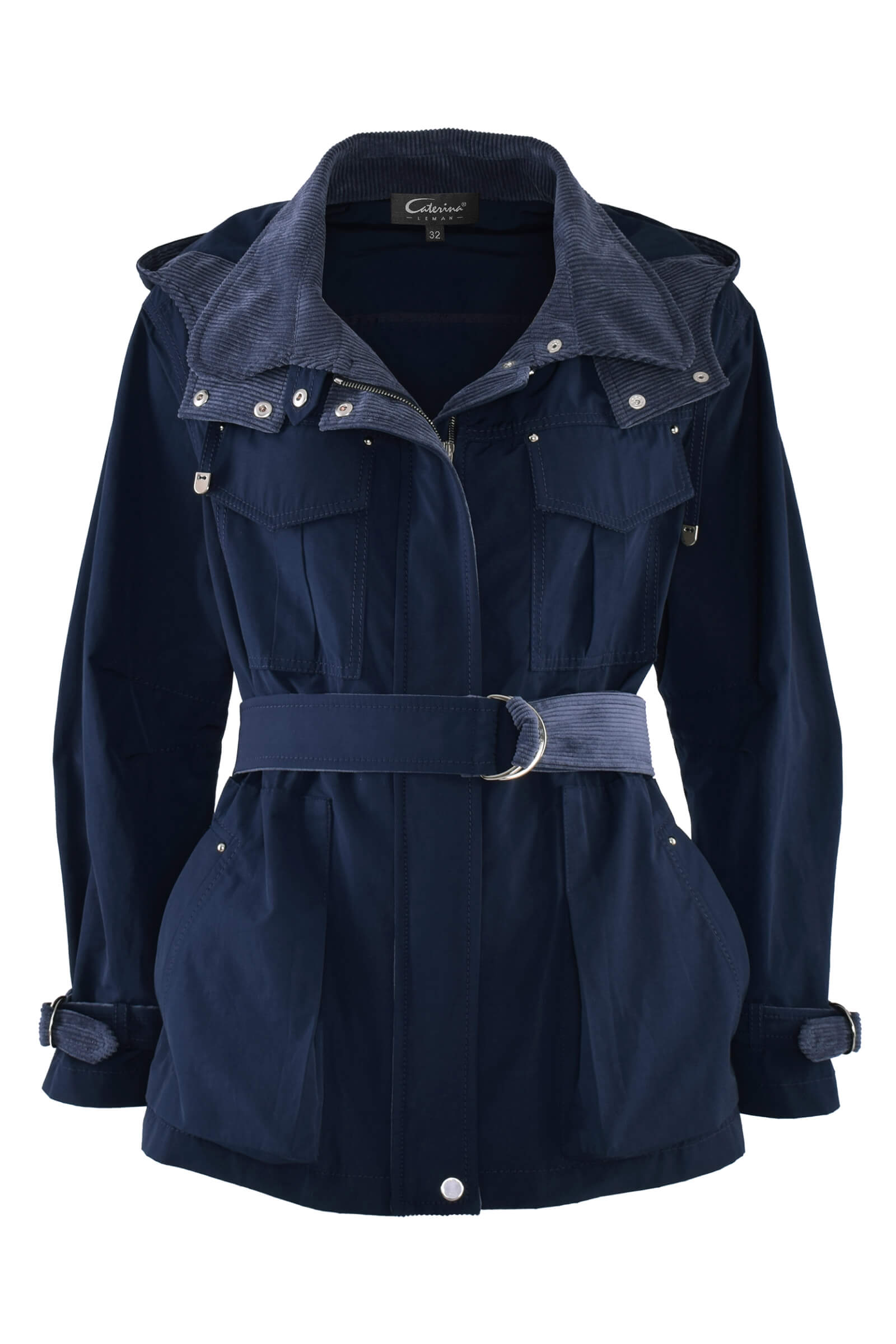 Куртка с вельветовыми вставками Бренд Caterina Leman