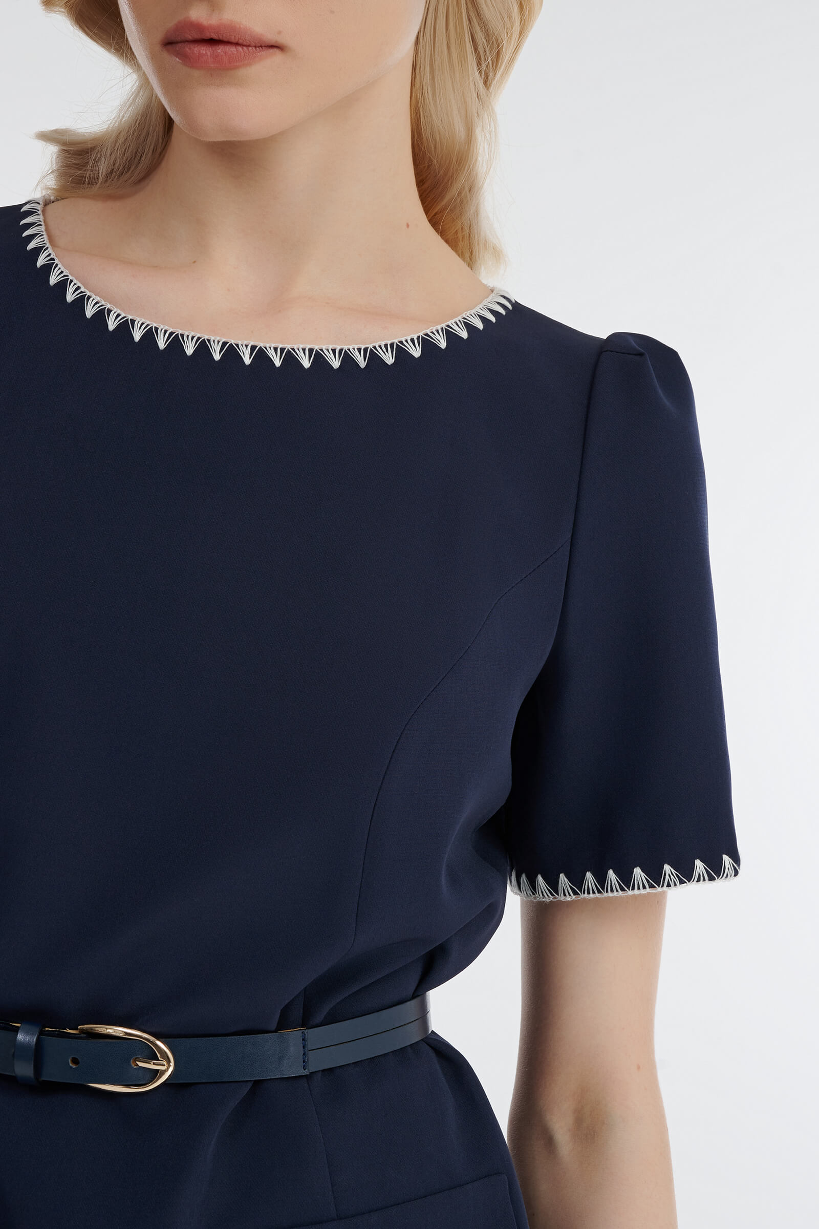 Платье с ремнем Бренд Caterina Leman