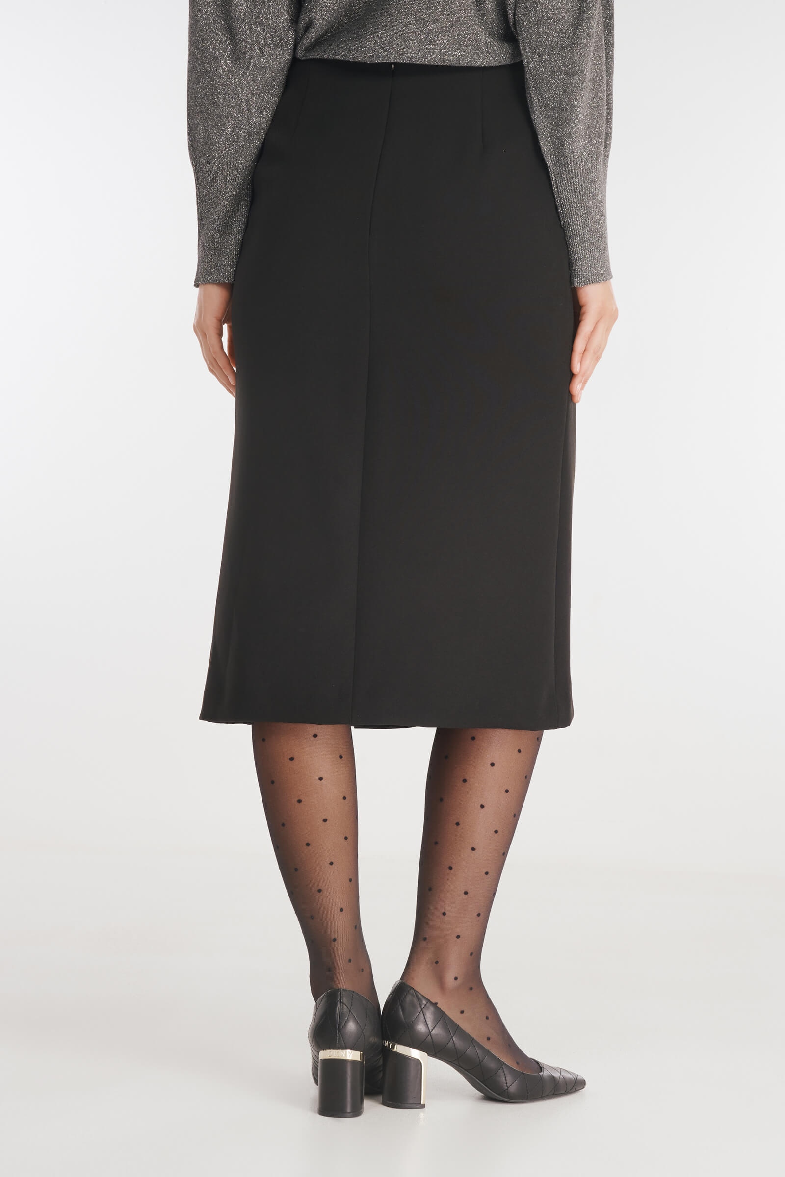 Юбка с декоративной фурнитурой Бренд Caterina Leman