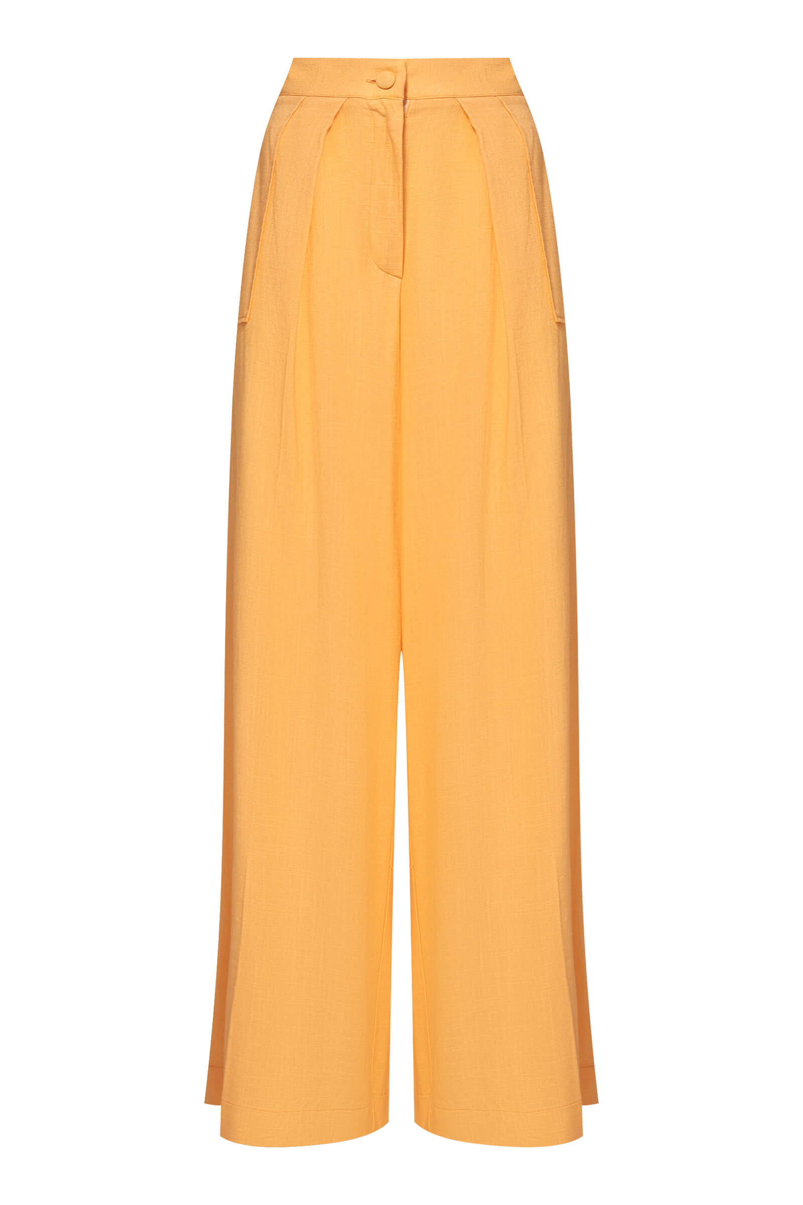 Широкие брюки из льна Бренд Milva Mi