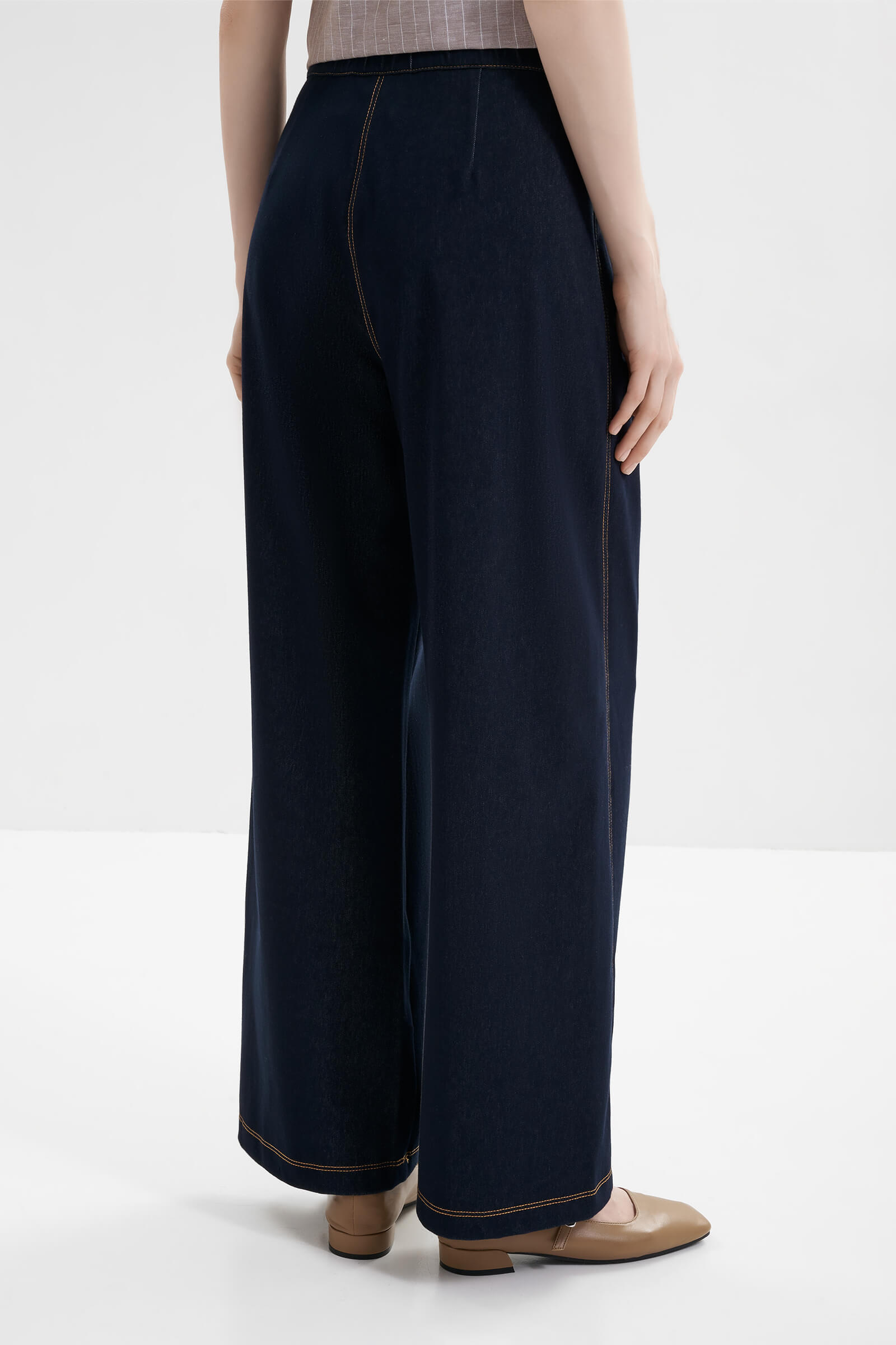 Укороченные джинсы Бренд MM