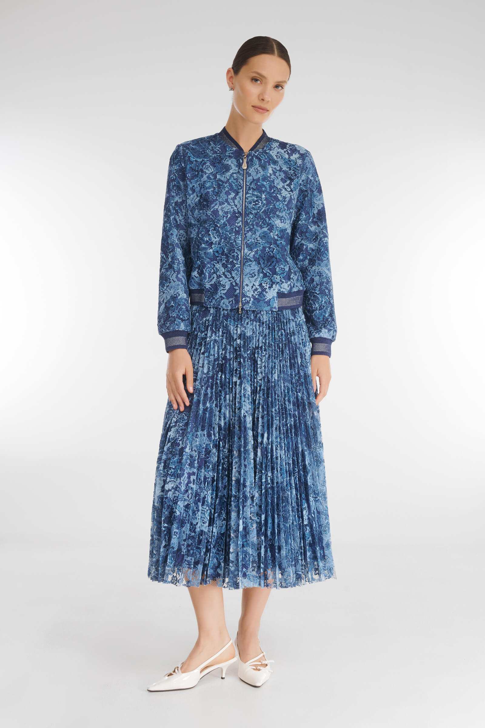 Бомбер из гипюра Бренд Caterina Leman