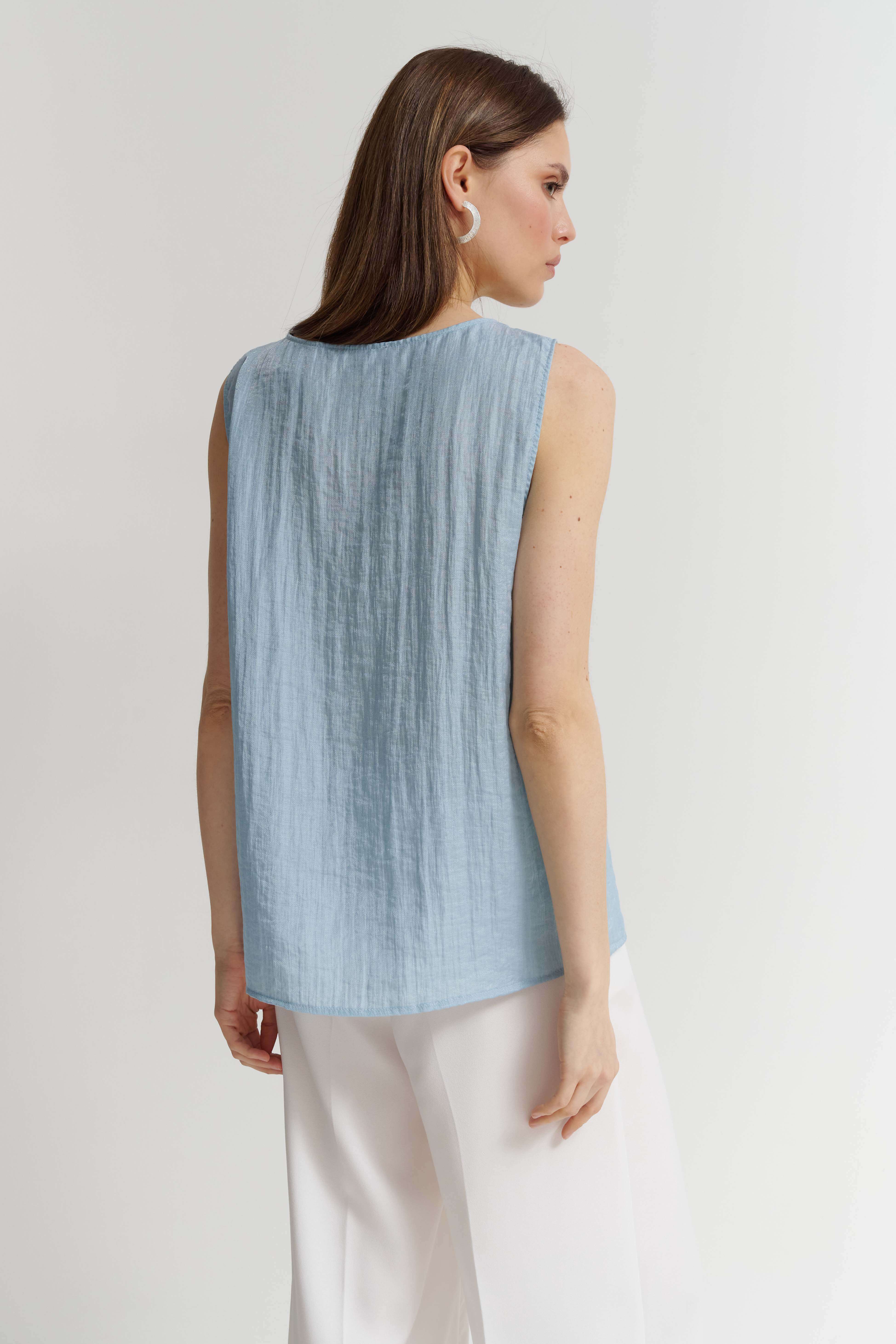 Топ из смесовой вискозы Бренд Rocco Ragni