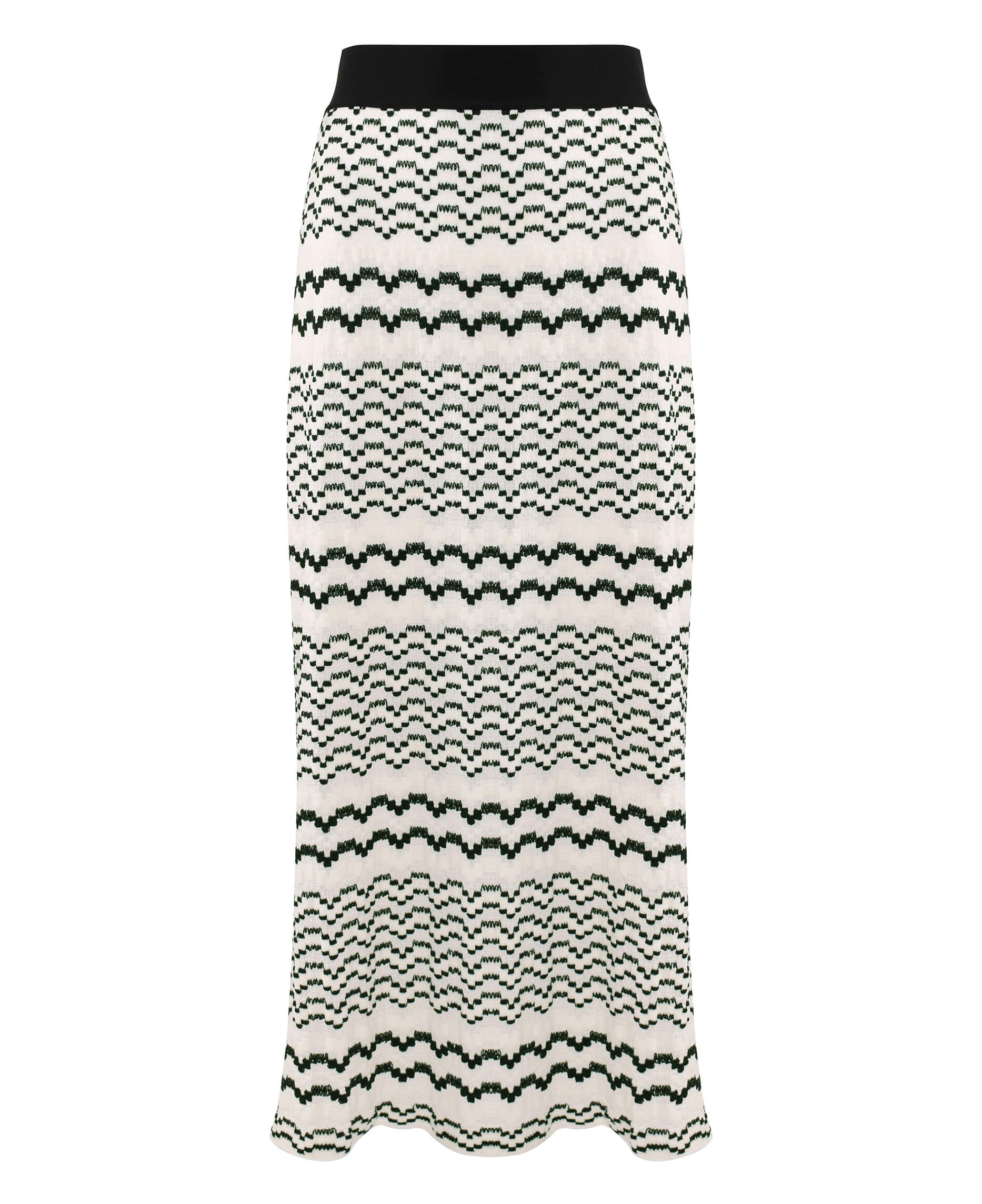 Трикотажная юбка с узором Бренд Caterina Leman