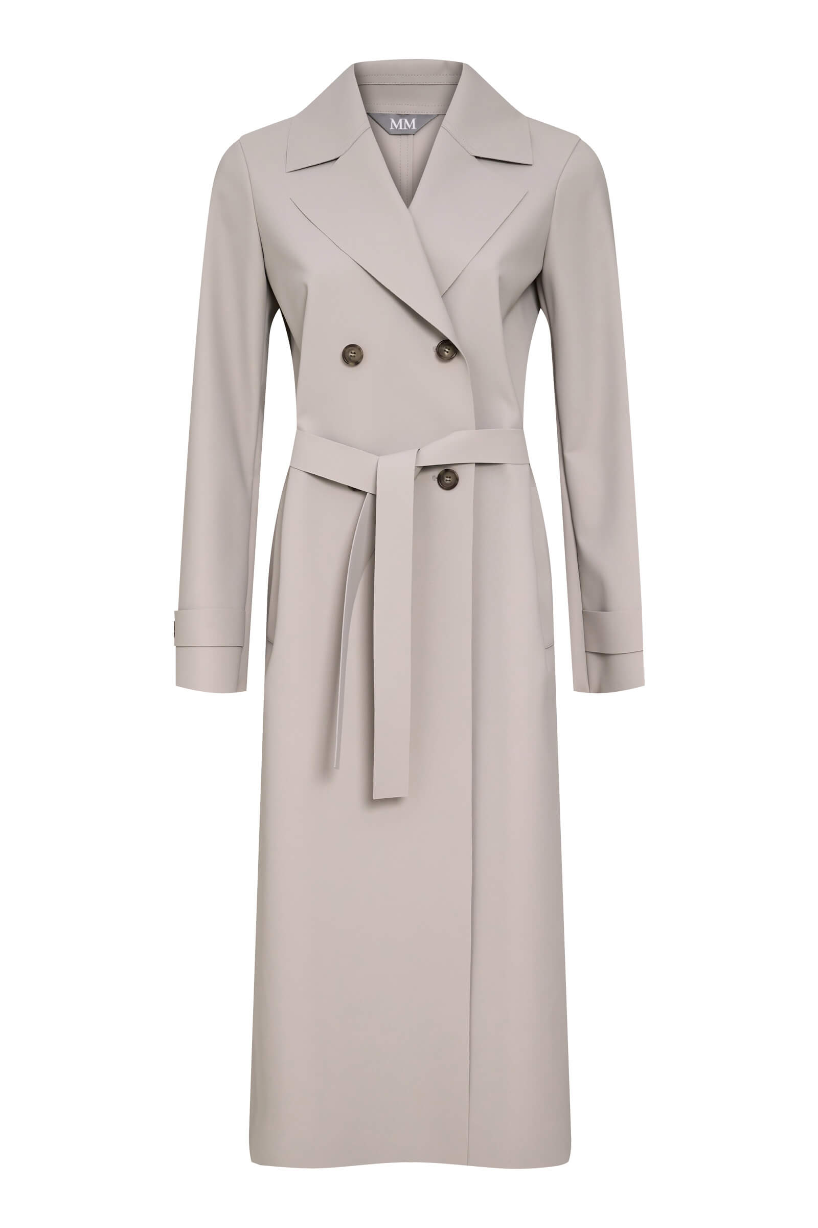 Двубортный плащ Бренд MM