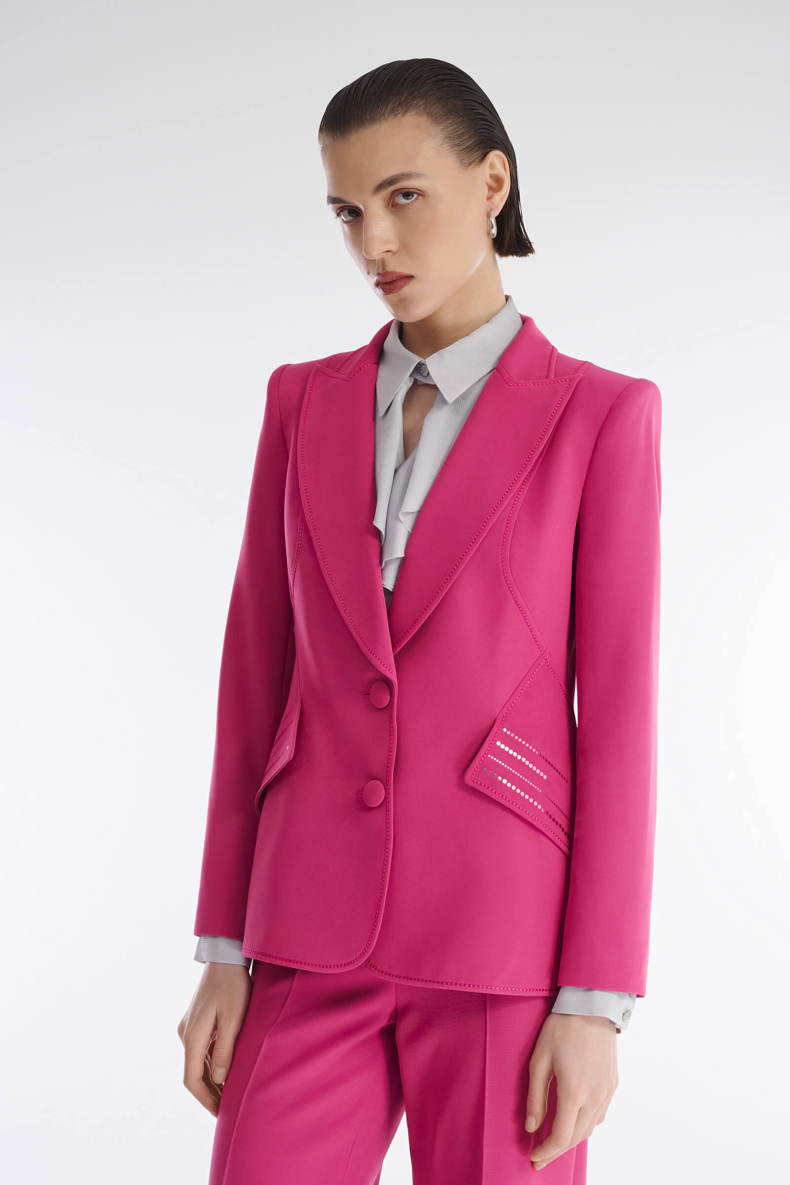 Пиджак приталенного кроя Бренд Caterina Leman