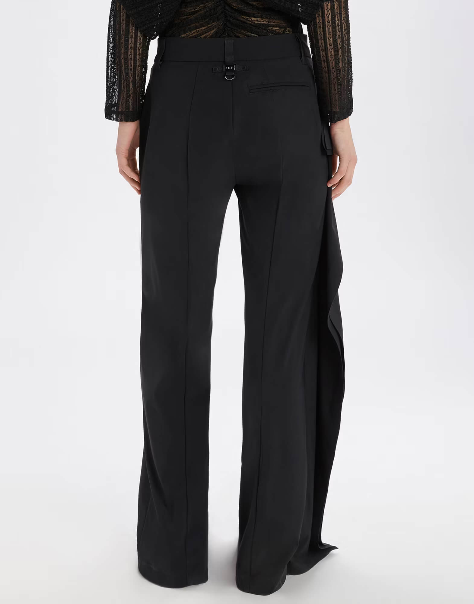 Брюки с драпировкой Бренд High