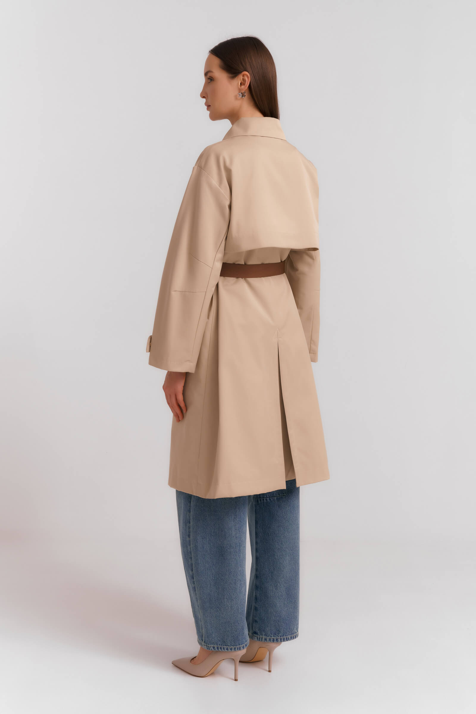 Плащ с поясом Бренд Diana Gallesi