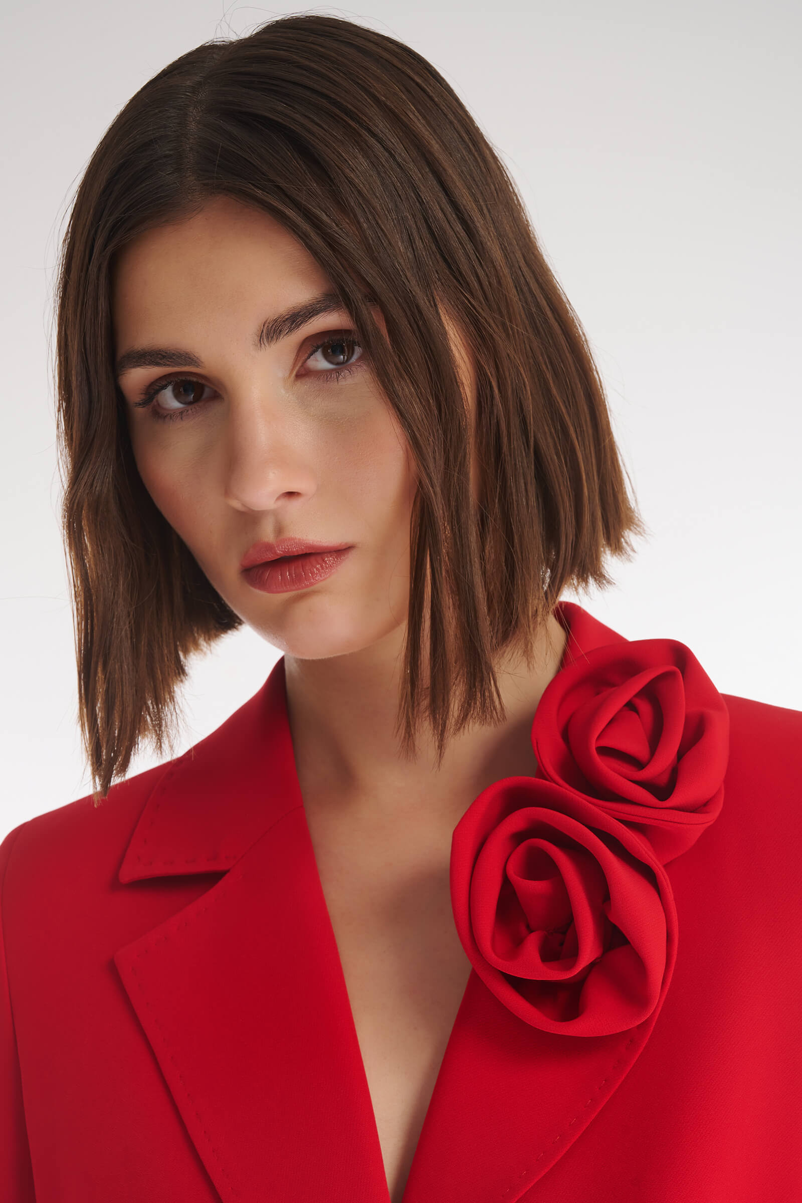 Жакет с объемным цветочным декором Бренд Caterina Leman