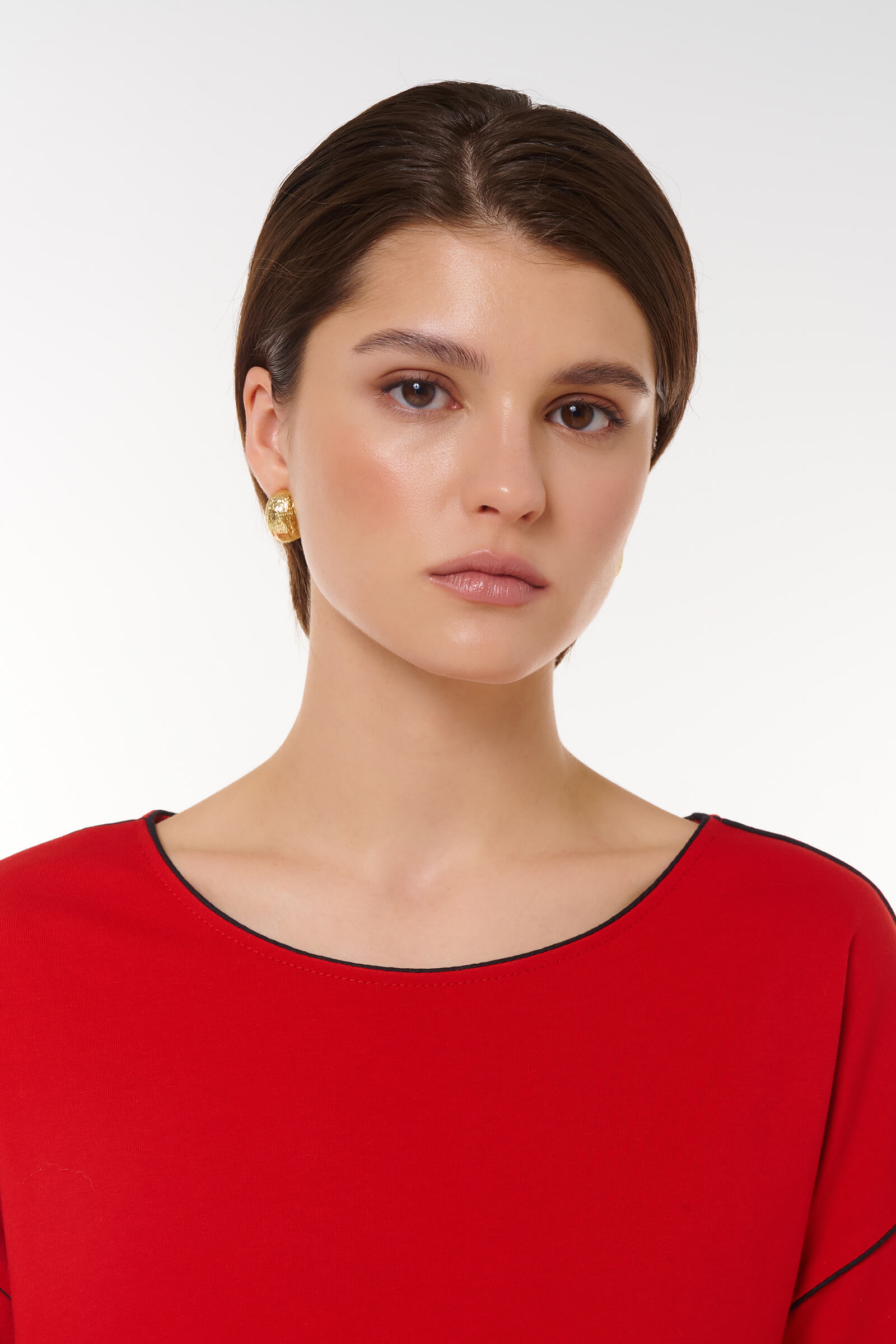 Джемпер с контрастной окантовкой Бренд Caterina Leman