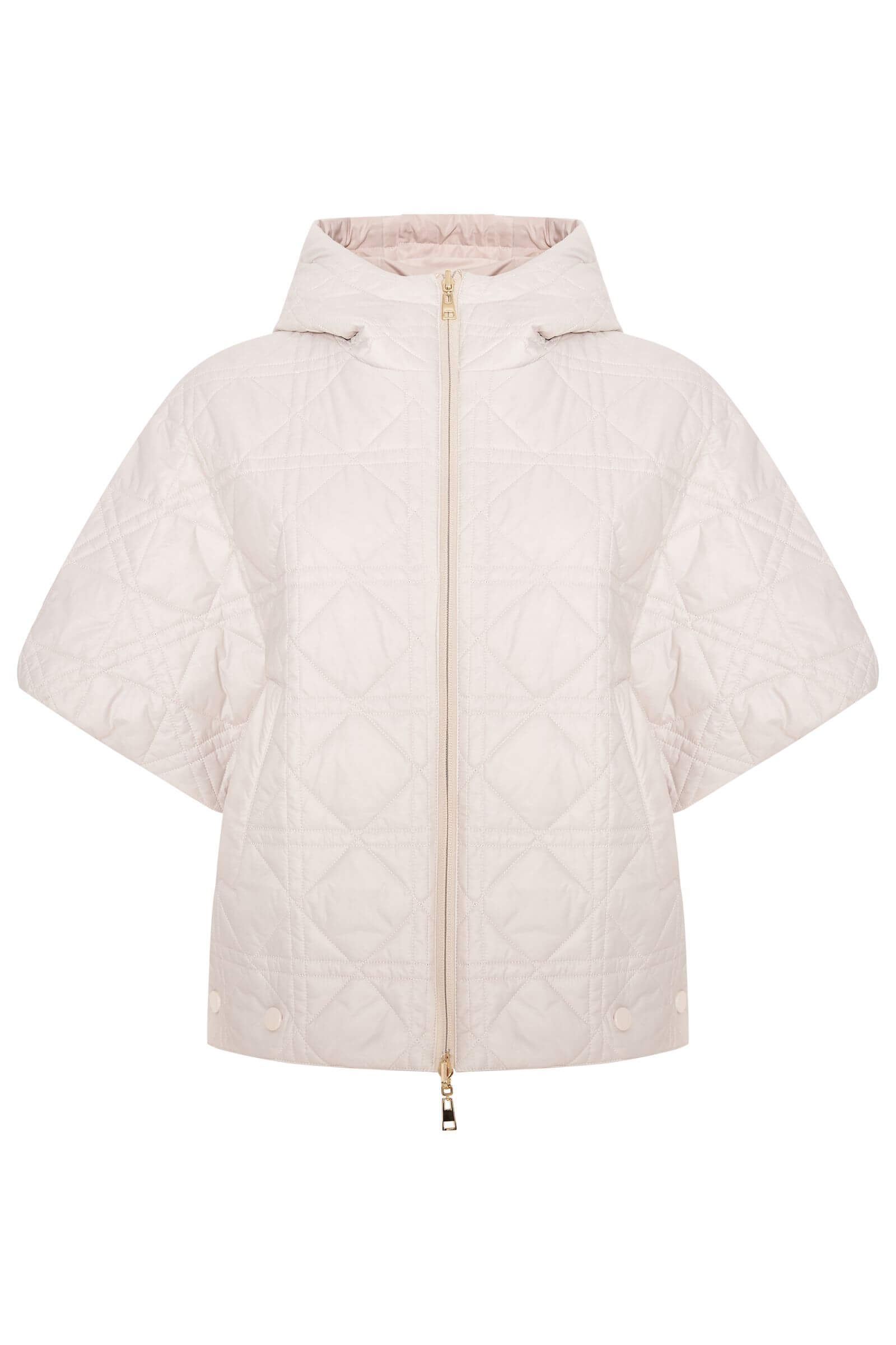 Стеганое пальто с капюшоном Бренд Caterina Leman