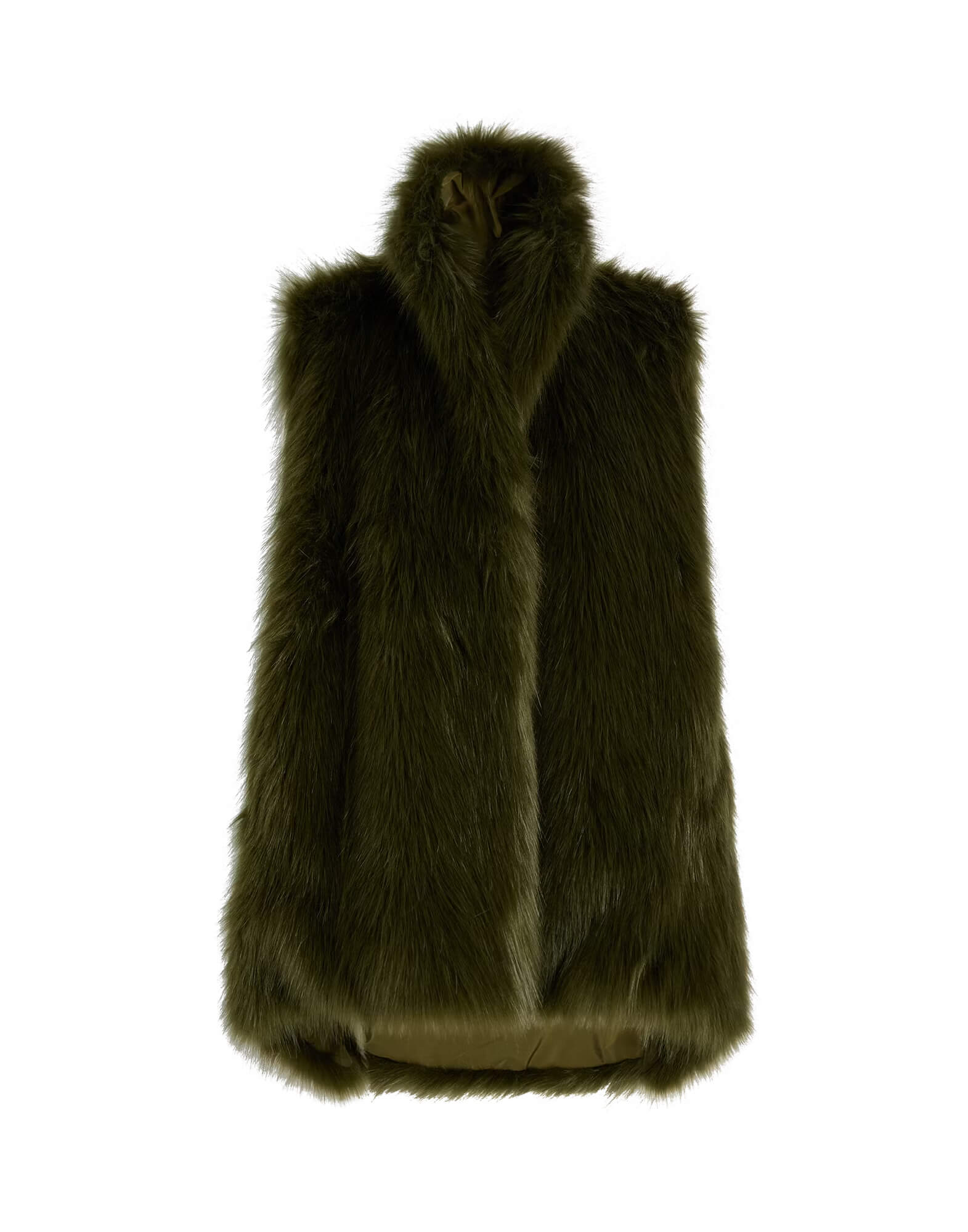 Жилет двухсторонний из искусственного меха Бренд High