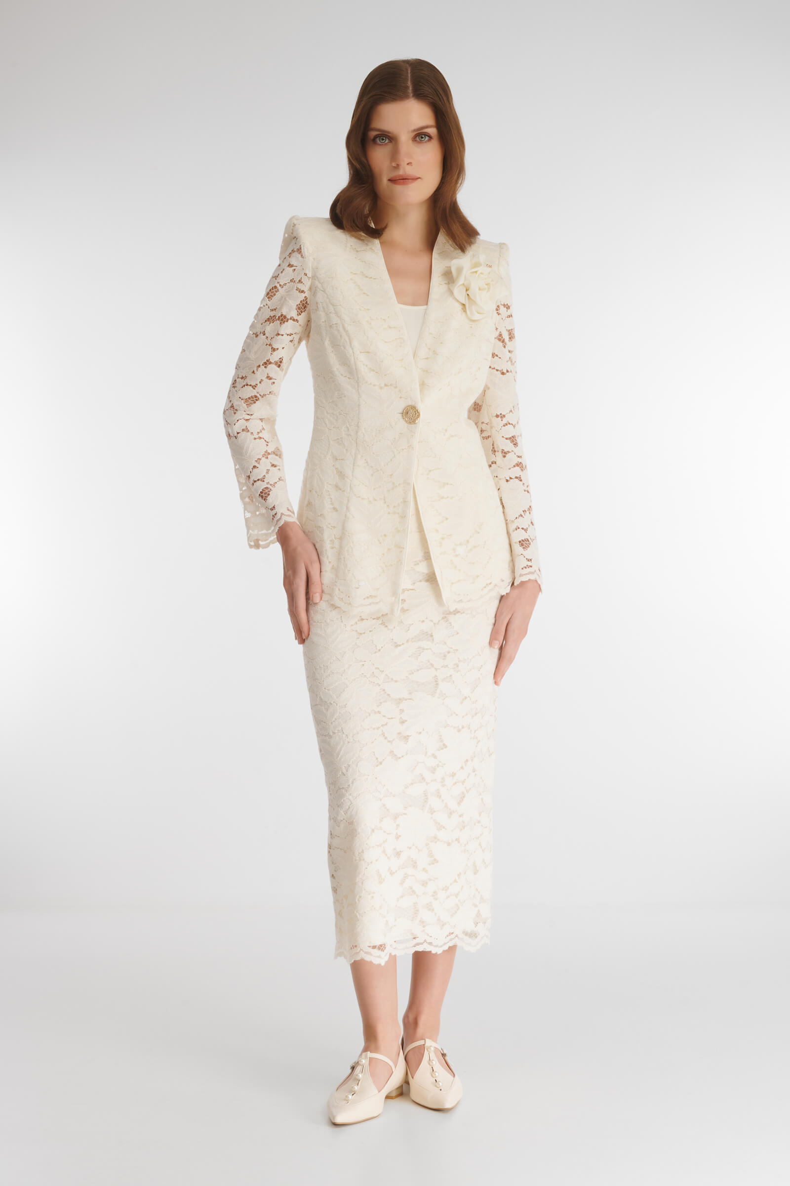 Жакет из гипюра Бренд Caterina Leman