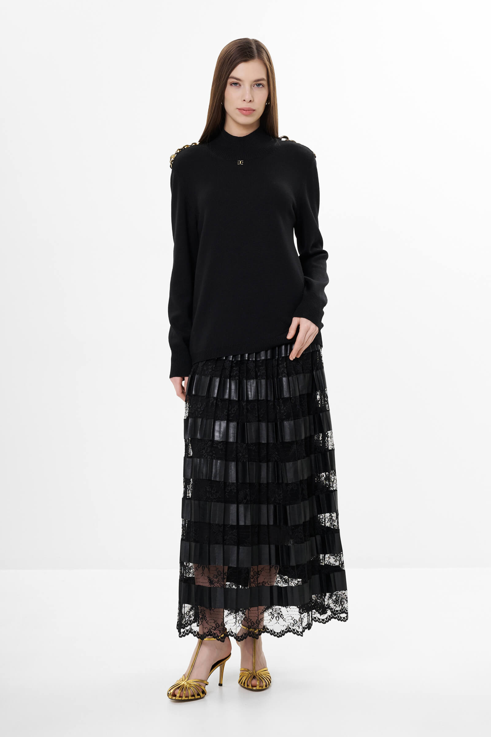 Водолазка из 100% шерсти Бренд Daniela Drei